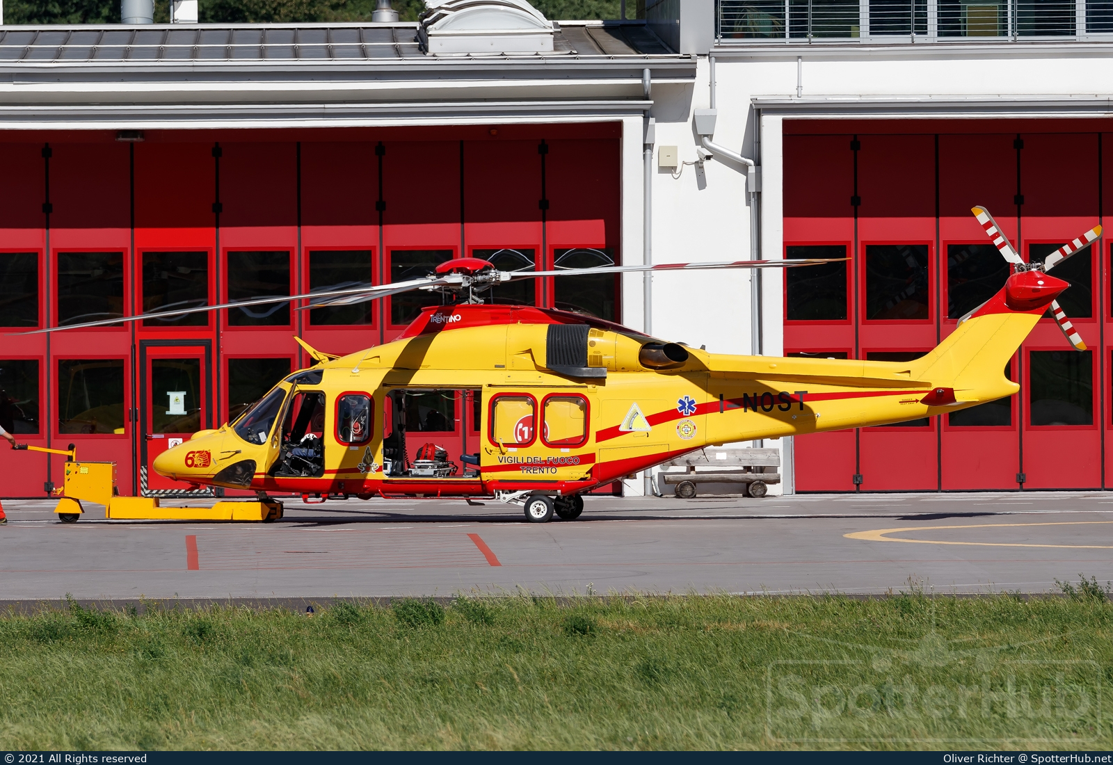 Photo of I-NOST - AgustaWestland AW139 operated by Italian Federal Ministry of the Interior - Vigili del Fuoco