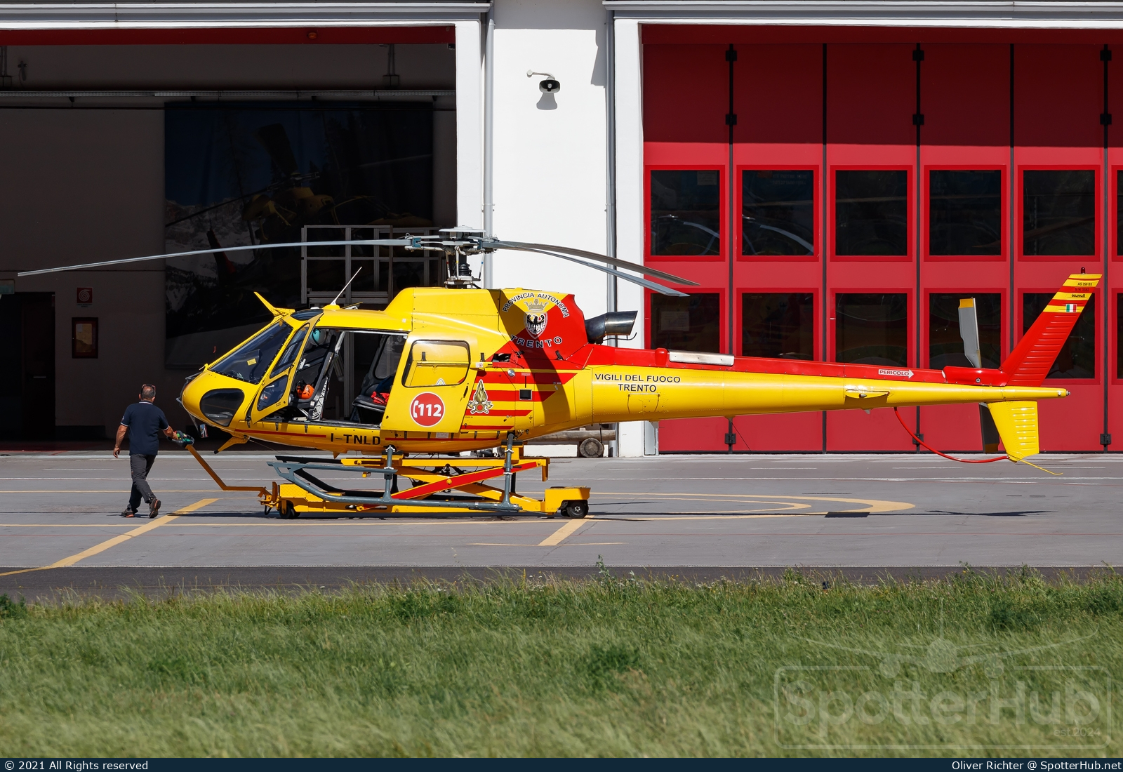 Photo of I-TNLD - Eurocopter AS350B3 Écureuil operated by Italian Federal Ministry of the Interior - Vigili del Fuoco
