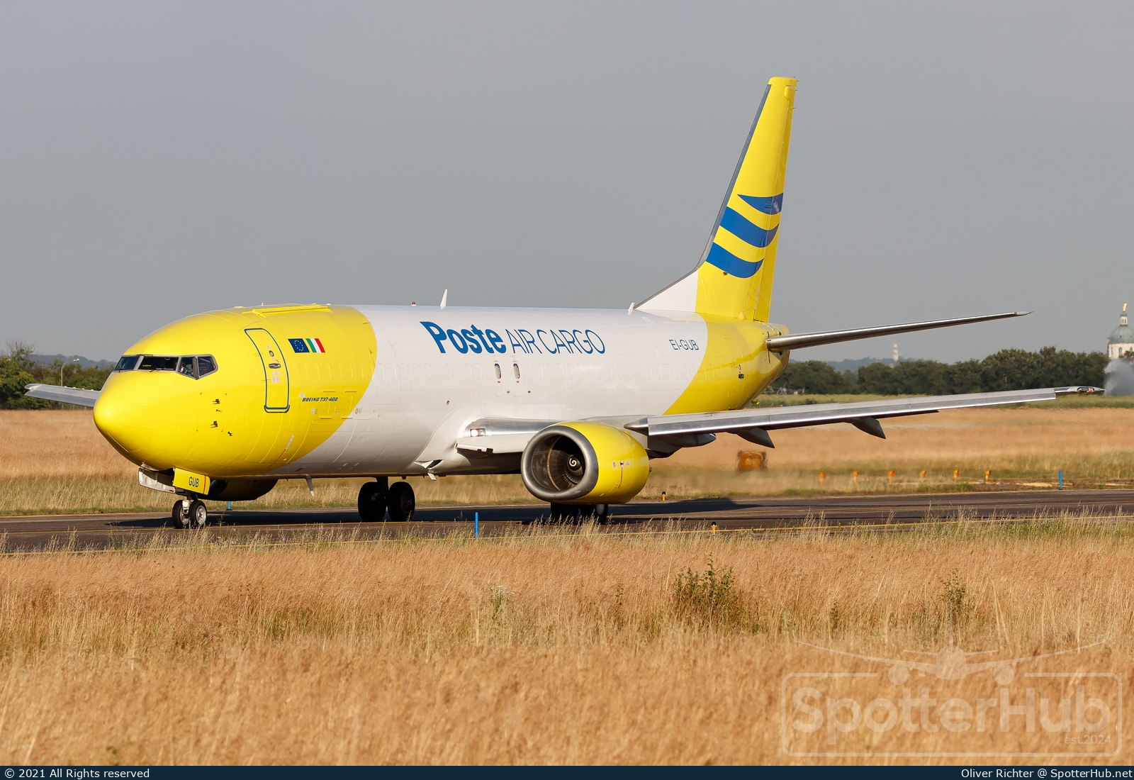 Photo of EI-GUB - Boeing 737-490(SF) operated by Poste Air Cargo