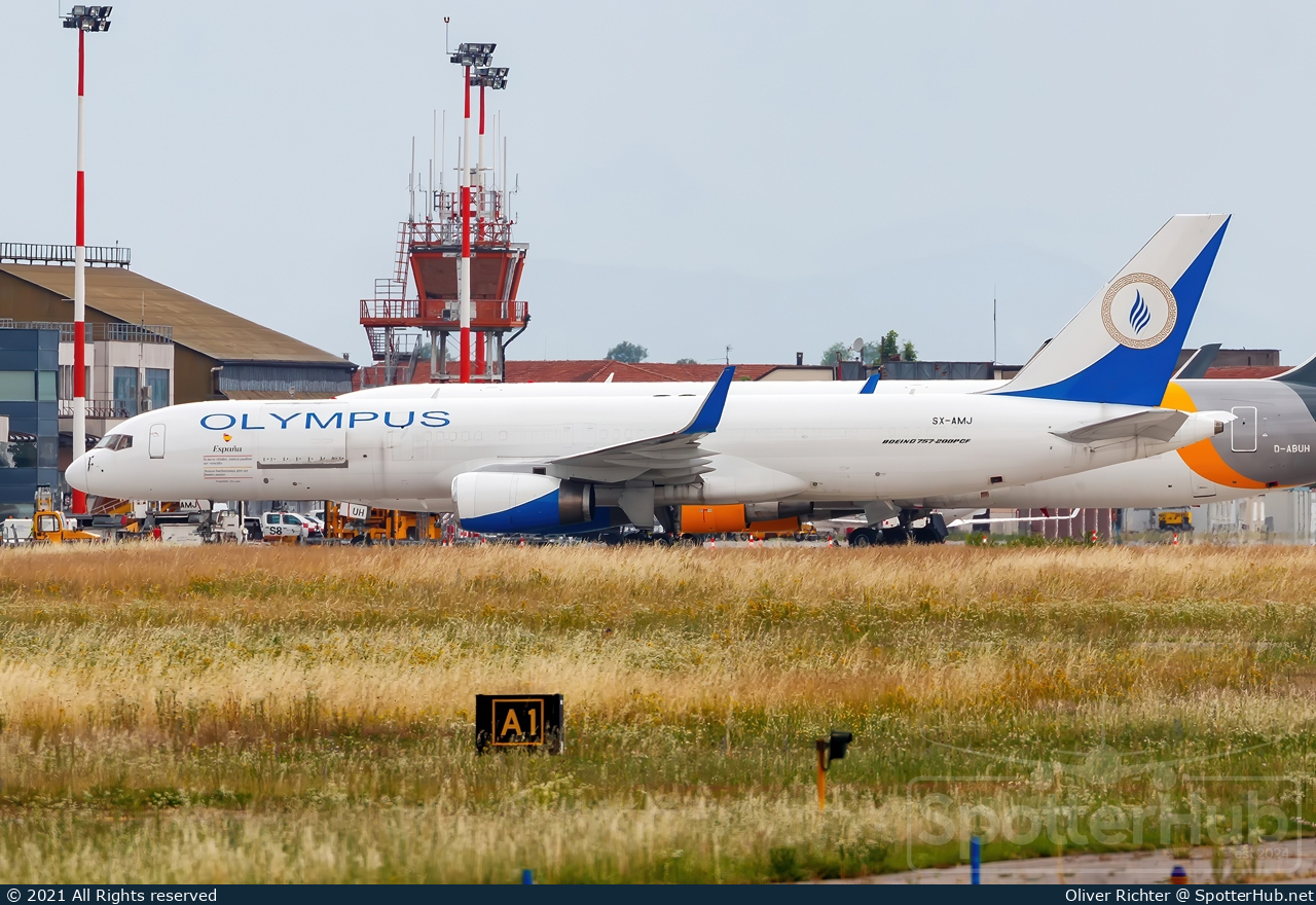 Photo of SX-AMJ - Boeing 757-223(PCF) operated by Olympus Airways