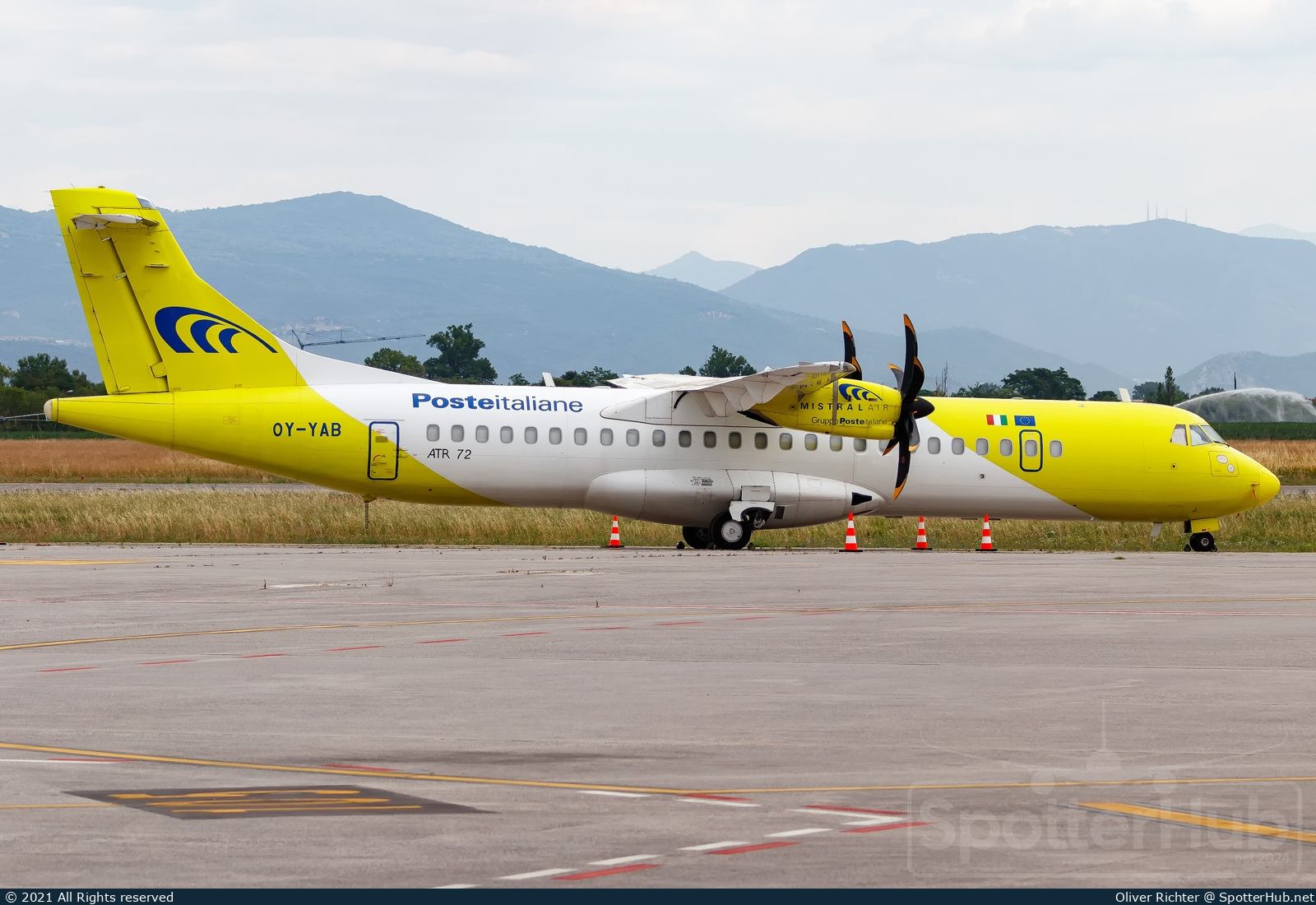 Photo of OY-YAB - ATR 72-500(F) operated by Poste Air Cargo