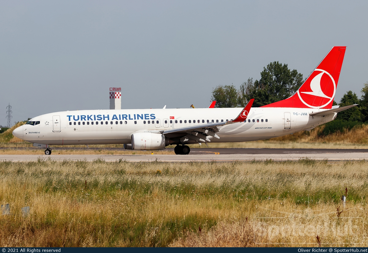 Photo of TC-JVA - Boeing 737-8F2 operated by Turkish Airlines