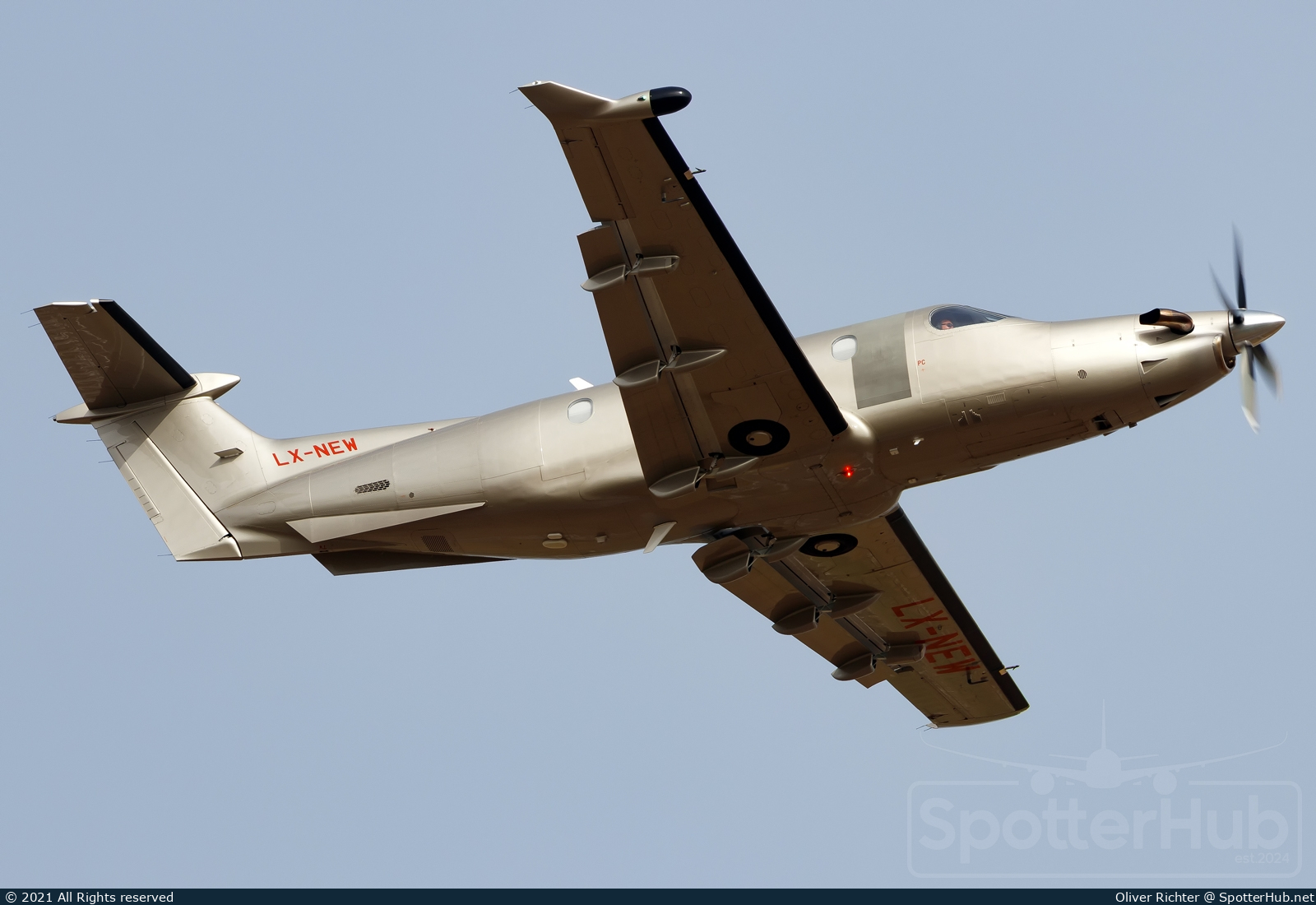 Photo of LX-NEW - Pilatus PC-12 NG operated by Jetfly Aviation