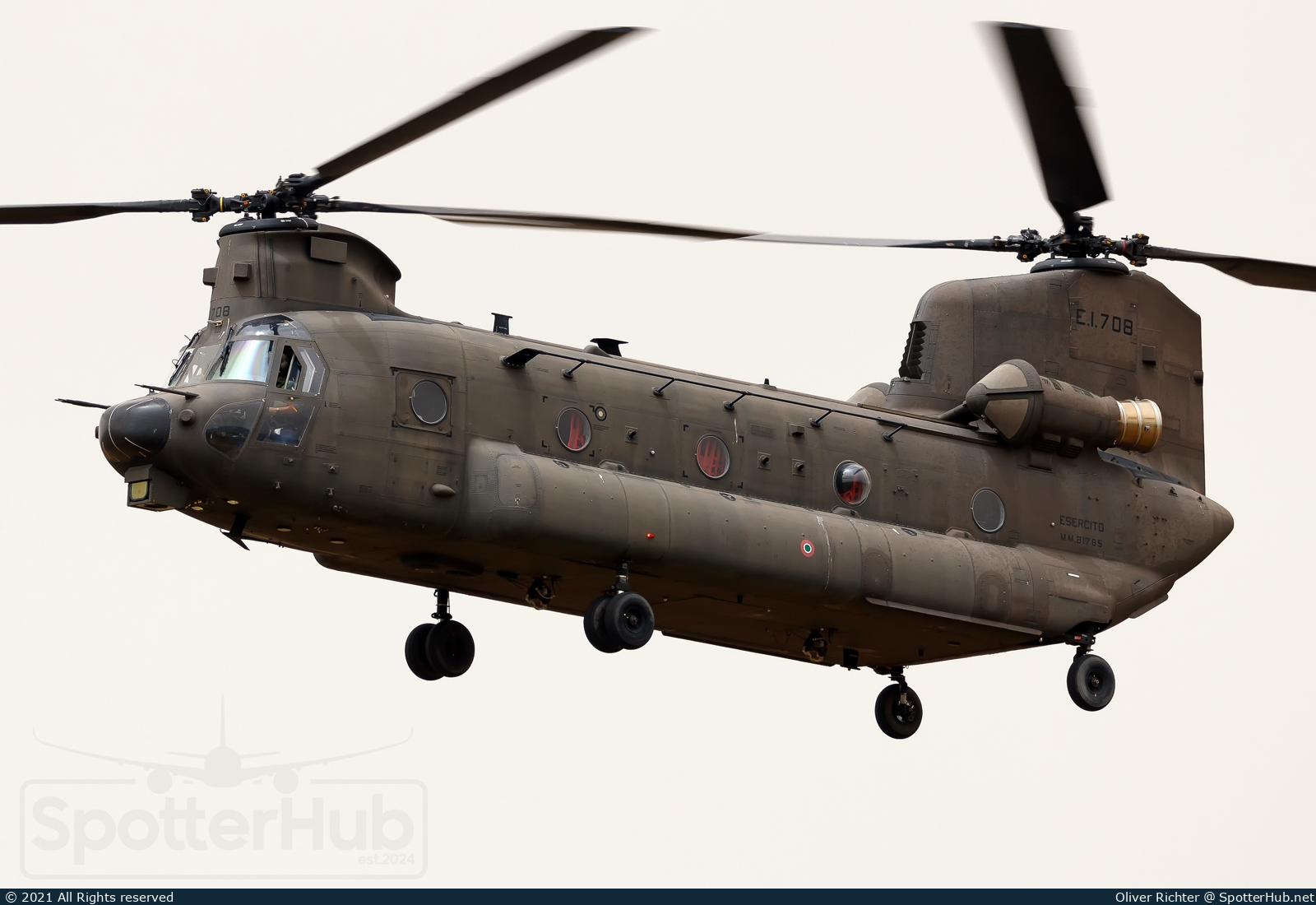 Photo of MM81785 - Boeing Vertol ICH-47F Chinook operated by Italian Army