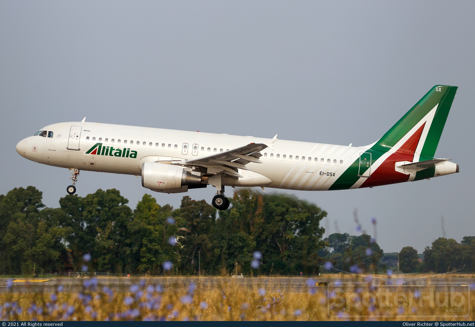 Photo of EI-DSX - Airbus A320-216 operated by Alitalia
