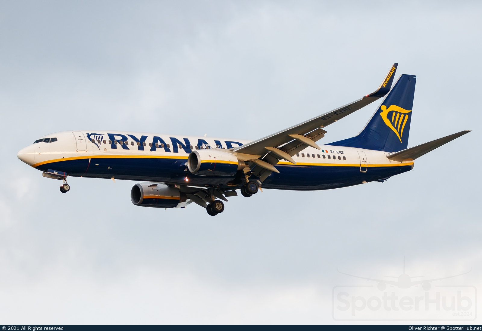 Photo of EI-ENE - Boeing 737-8AS operated by Ryanair