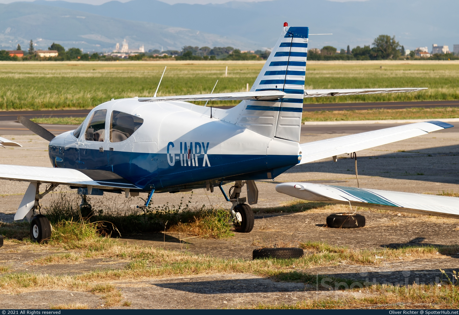 Photo of G-IMPX - Rockwell Commander 112B operated by Private