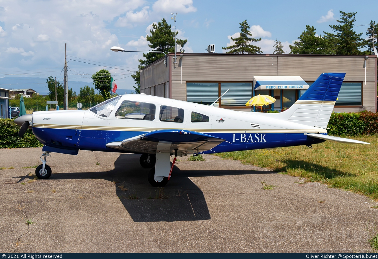 Photo of I-BASK - Piper PA-28R-201 Cherokee Arrow III operated by Accademia del Volo Cepu