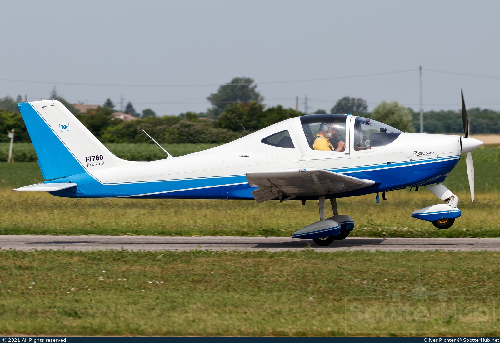 Photo of I-7760 - Tecnam P2002 Sierra operated by Private
