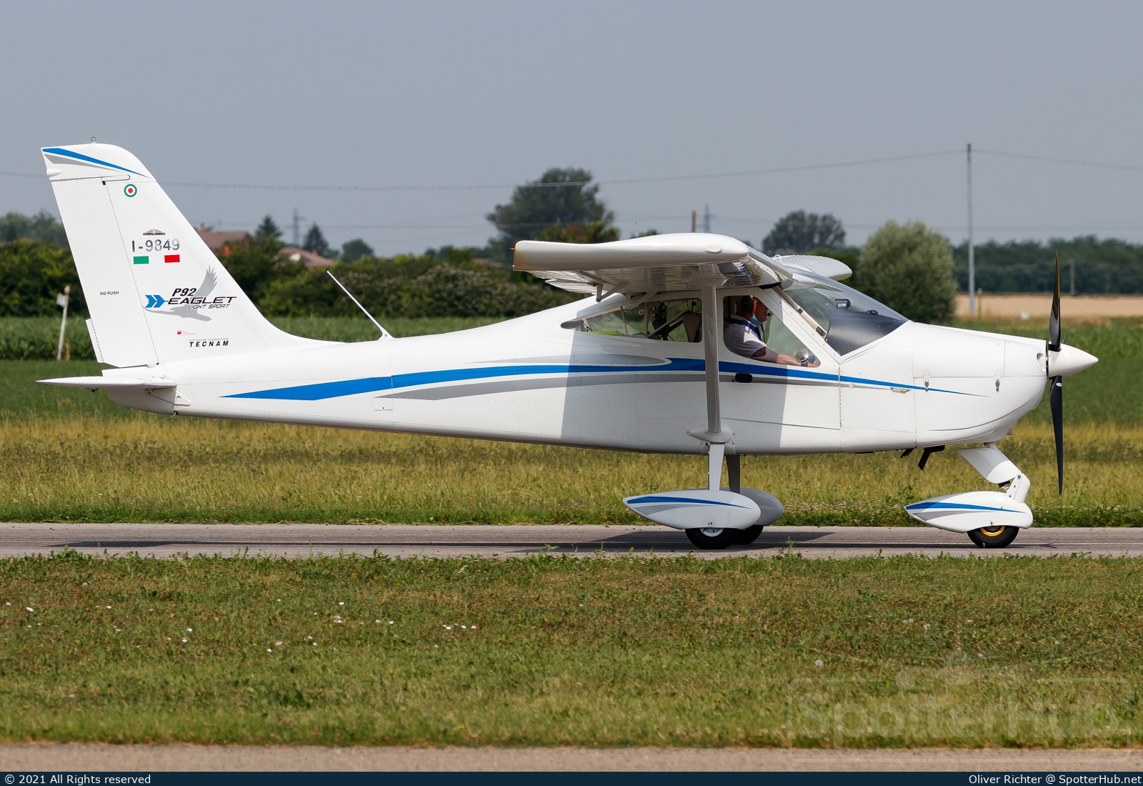 Photo of I-9849 - Tecnam P92 Eaglet operated by Private