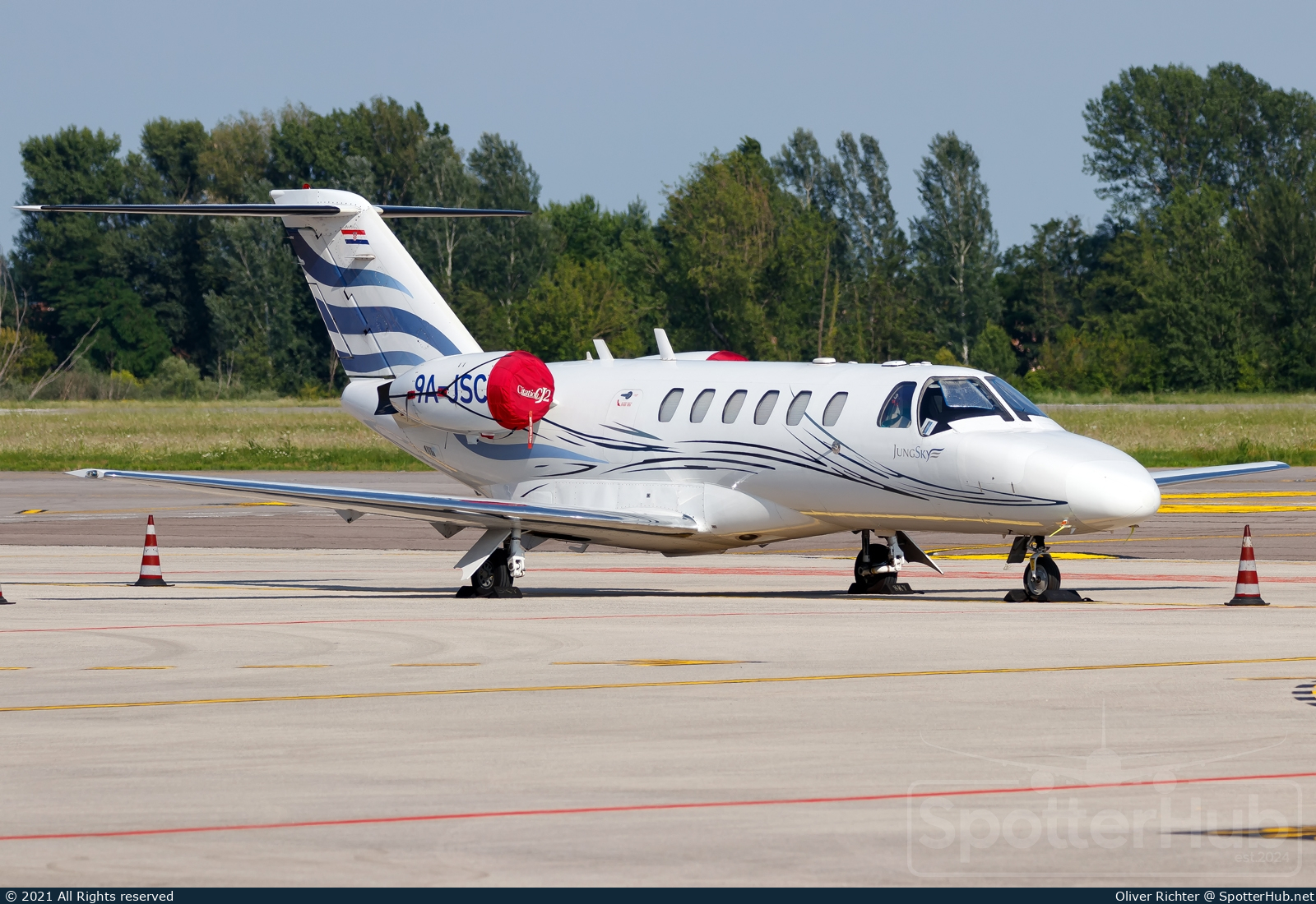 Photo of 9A-JSC - Cessna 525A CitationJet CJ2 operated by Jung Sky
