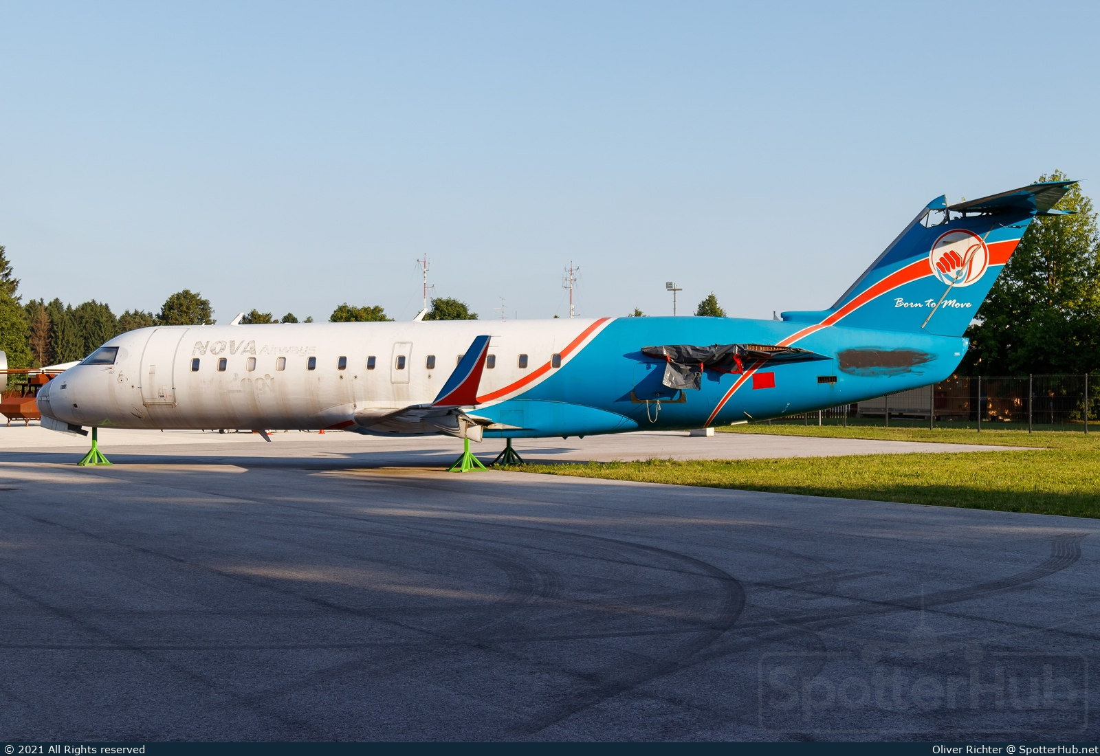 Photo of ST-NVD - Bombardier CRJ-200ER operated by Nova Airways