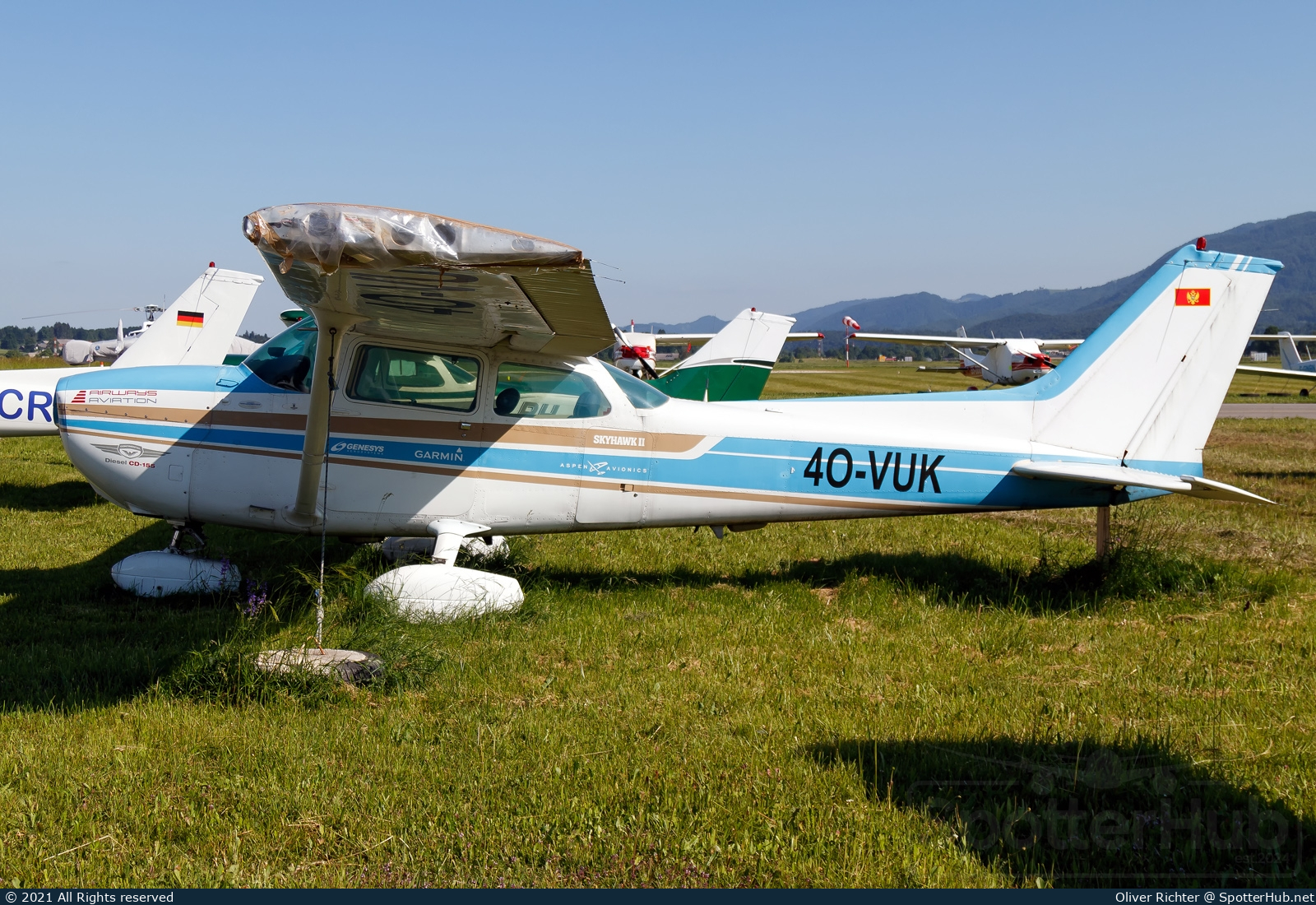 Photo of 4O-VUK - Cessna 172N Skyhawk II operated by Airways Scenic & Charter