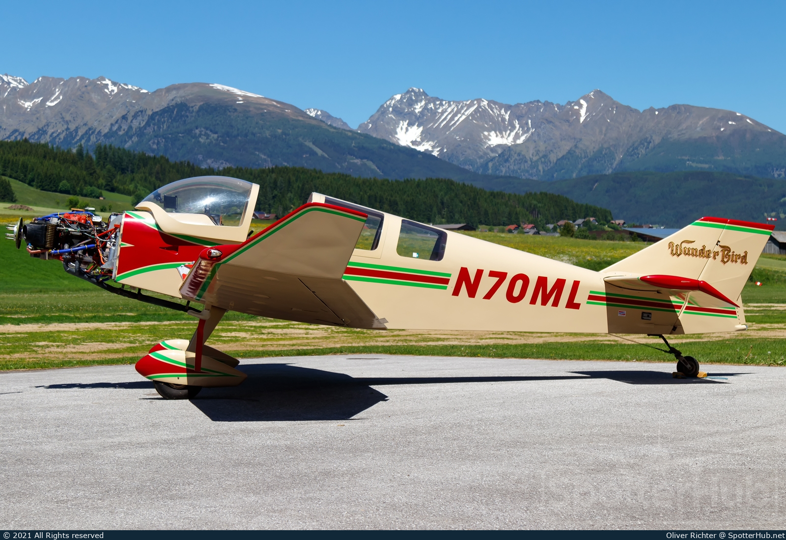 Photo of N70ML - Falconar F12A Cruiser operated by Private