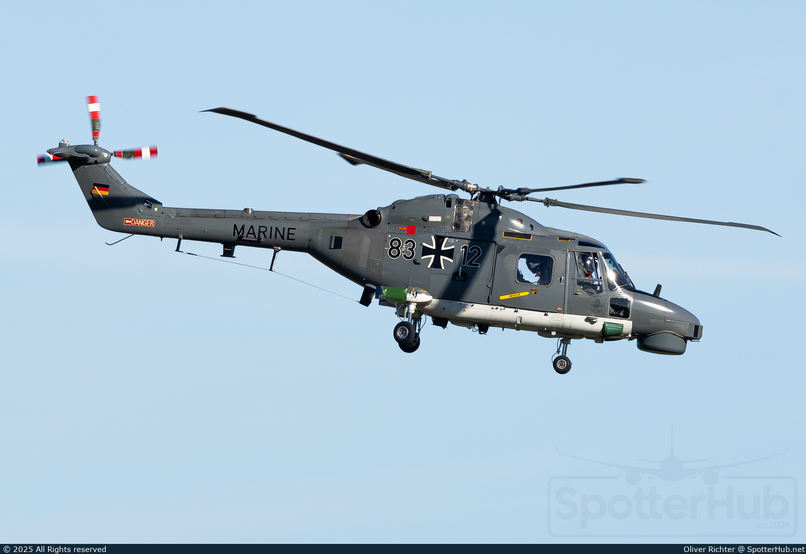 Photo of 83+12 - Westland Super Lynx Mk.88A operated by German Navy