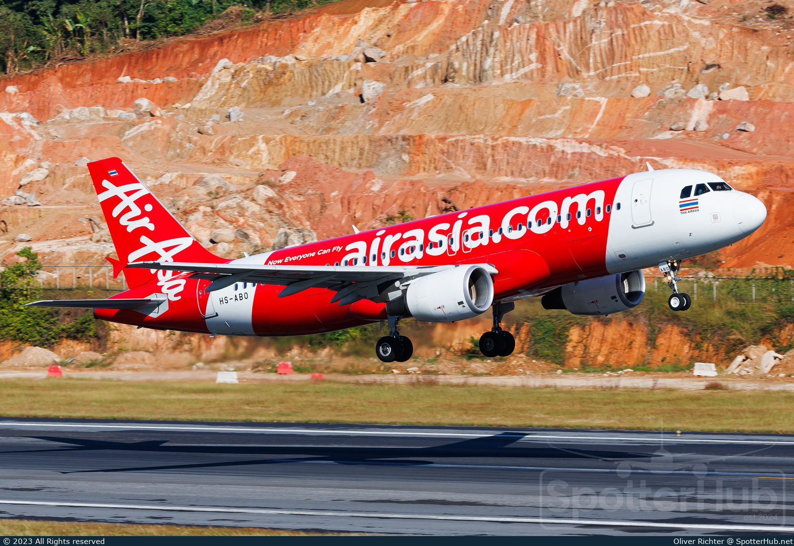 Photo of HS-ABO - Airbus A320-216 operated by Thai AirAsia