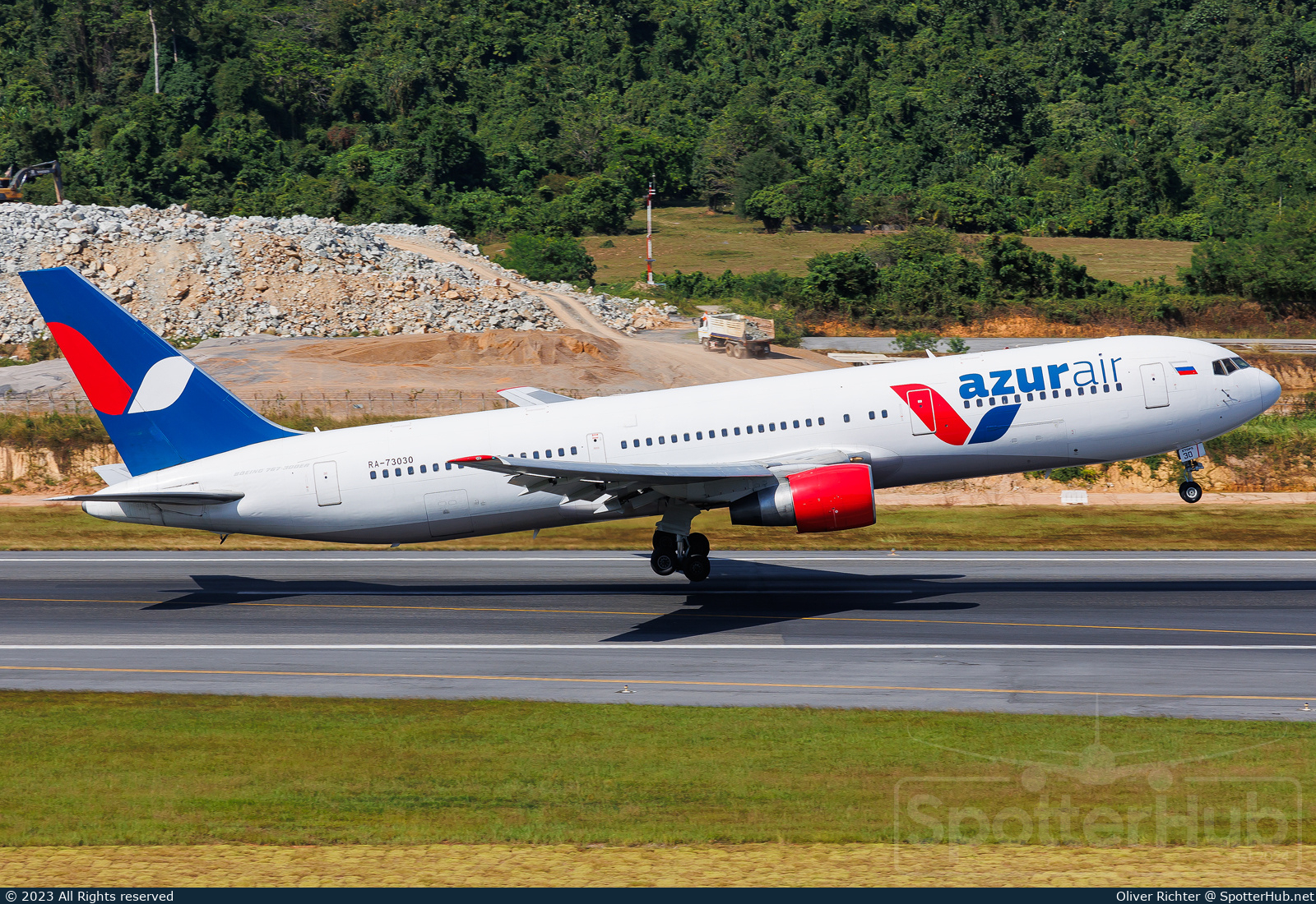Photo of RA-73030 - Boeing 767-3Q8(ER) operated by Azur Air