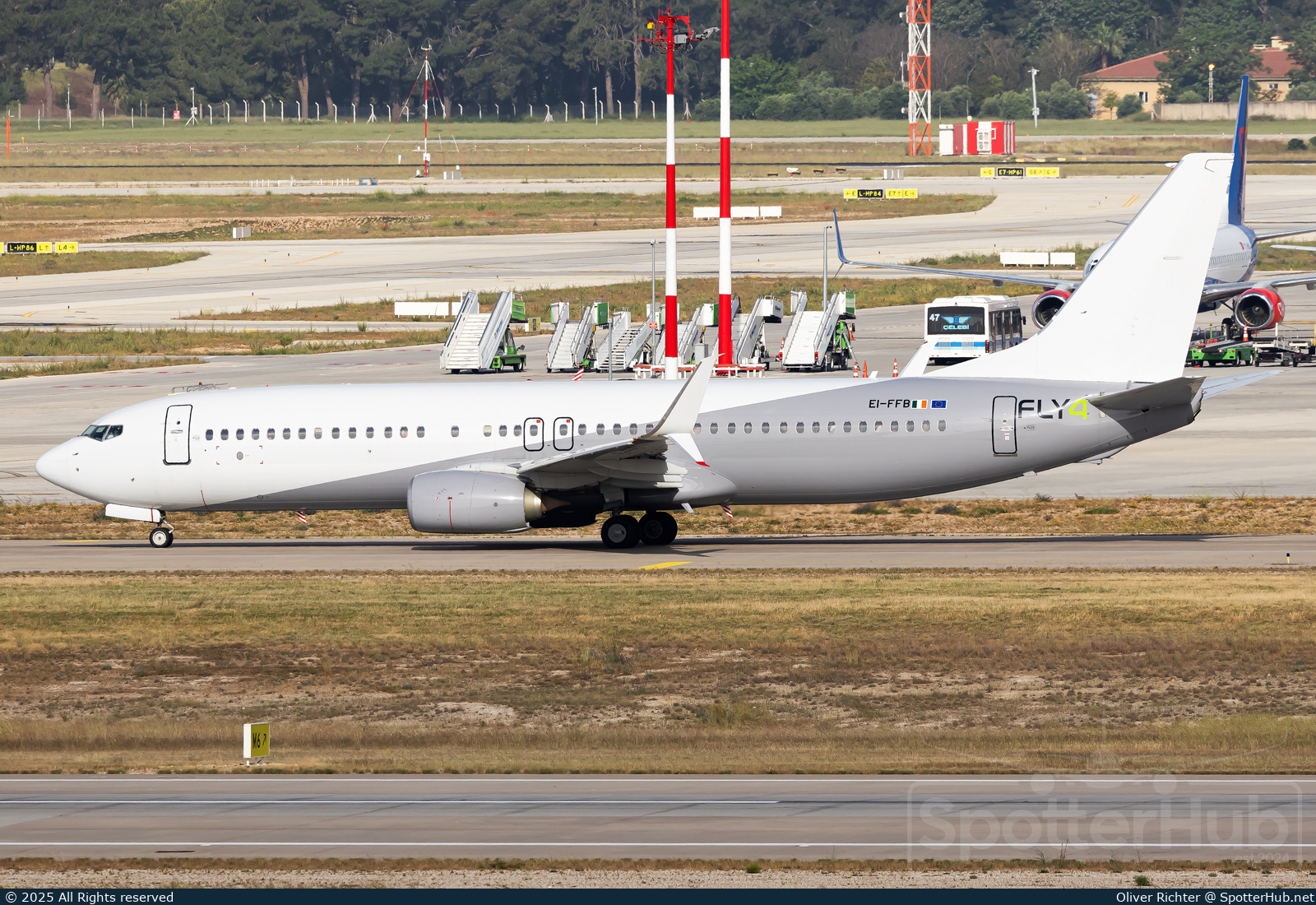 Photo of EI-FFB - Boeing 737-8K5 operated by FLY4 Airlines