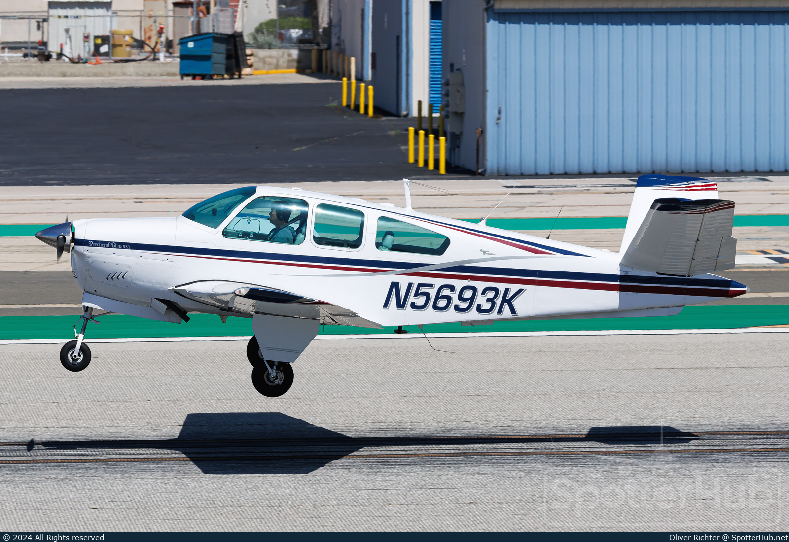 Photo of N5693K - Beechcraft S35 Bonanza operated by Private