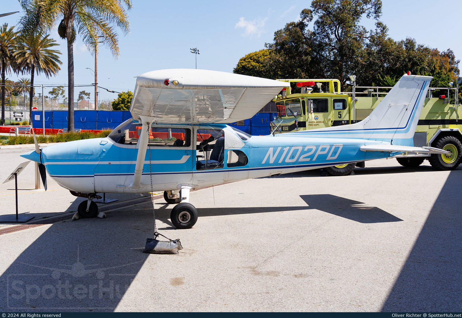 Photo of N102PD - Cessna 172M Skyhawk operated by Santa Monica Museum of Flying