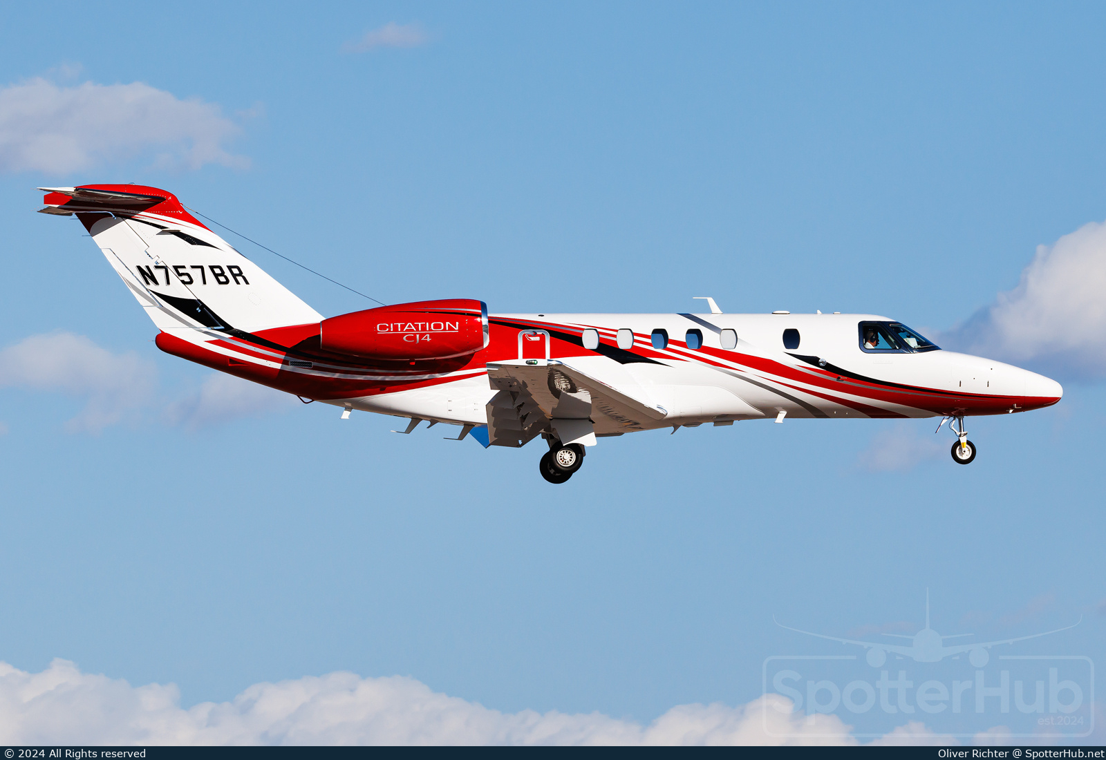 Photo of N757BR - Cessna 525C CitationJet CJ4 Gen2 operated by Gasair