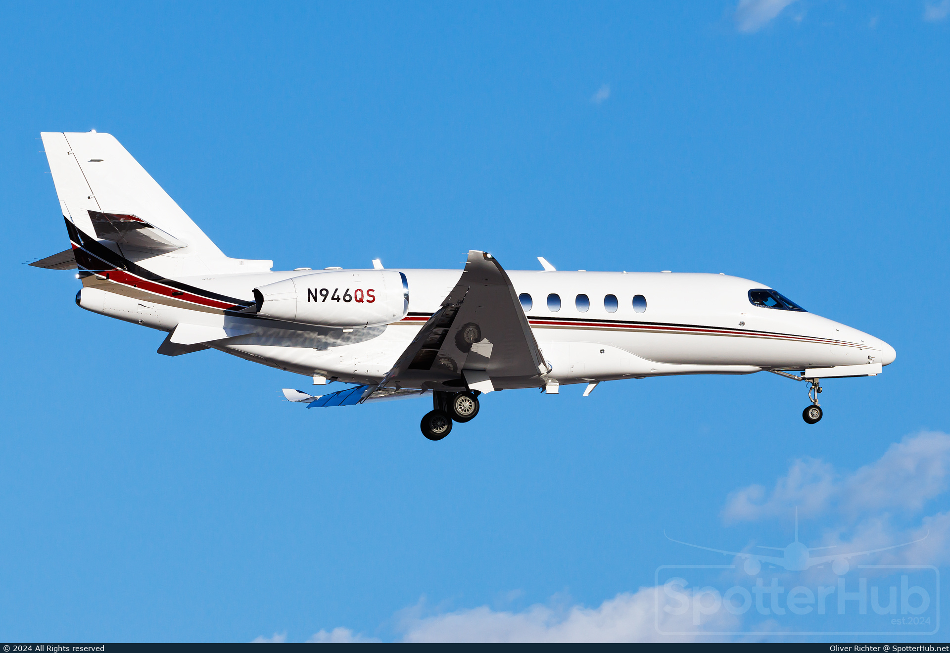 Photo of N946QS - Cessna 680A Citation Latitude operated by NetJets