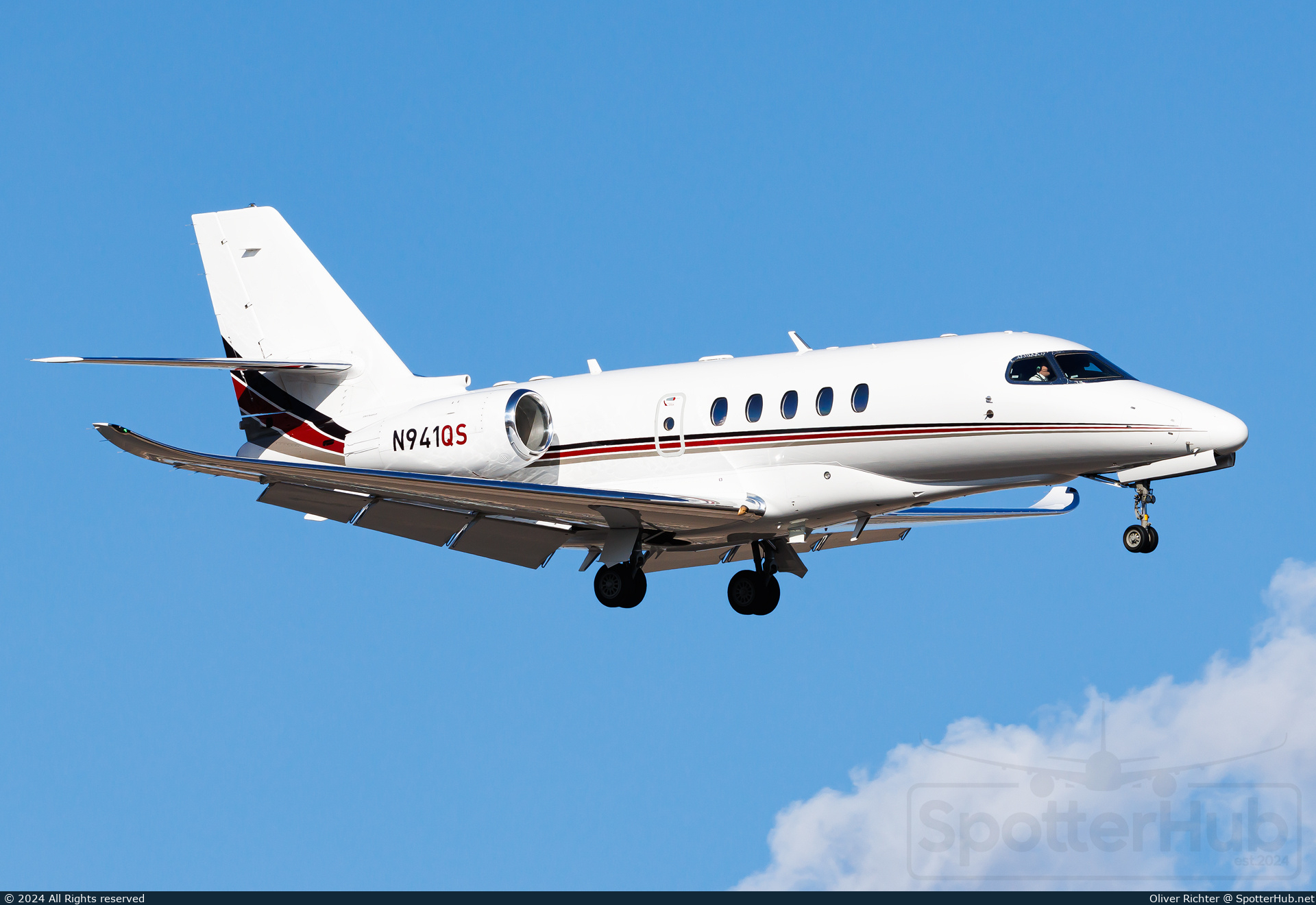 Photo of N941QS - Cessna 680A Citation Latitude operated by NetJets