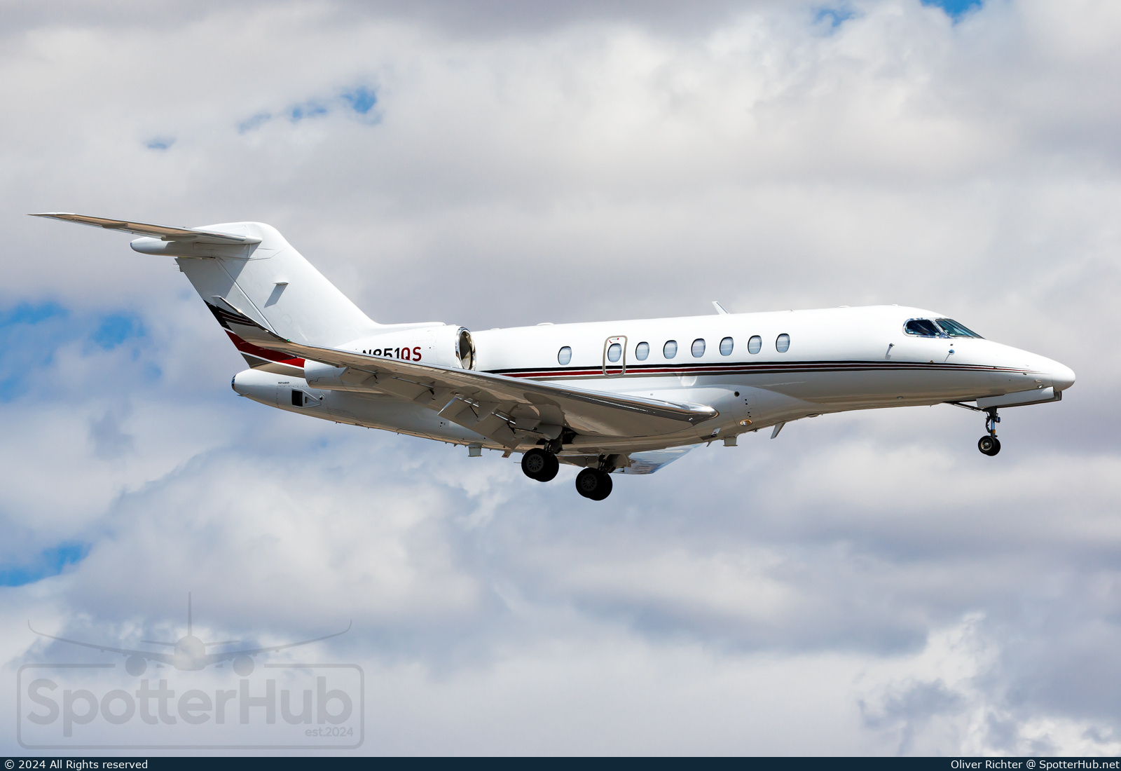 Photo of N851QS - Cessna 700 Citation Longitude operated by NetJets