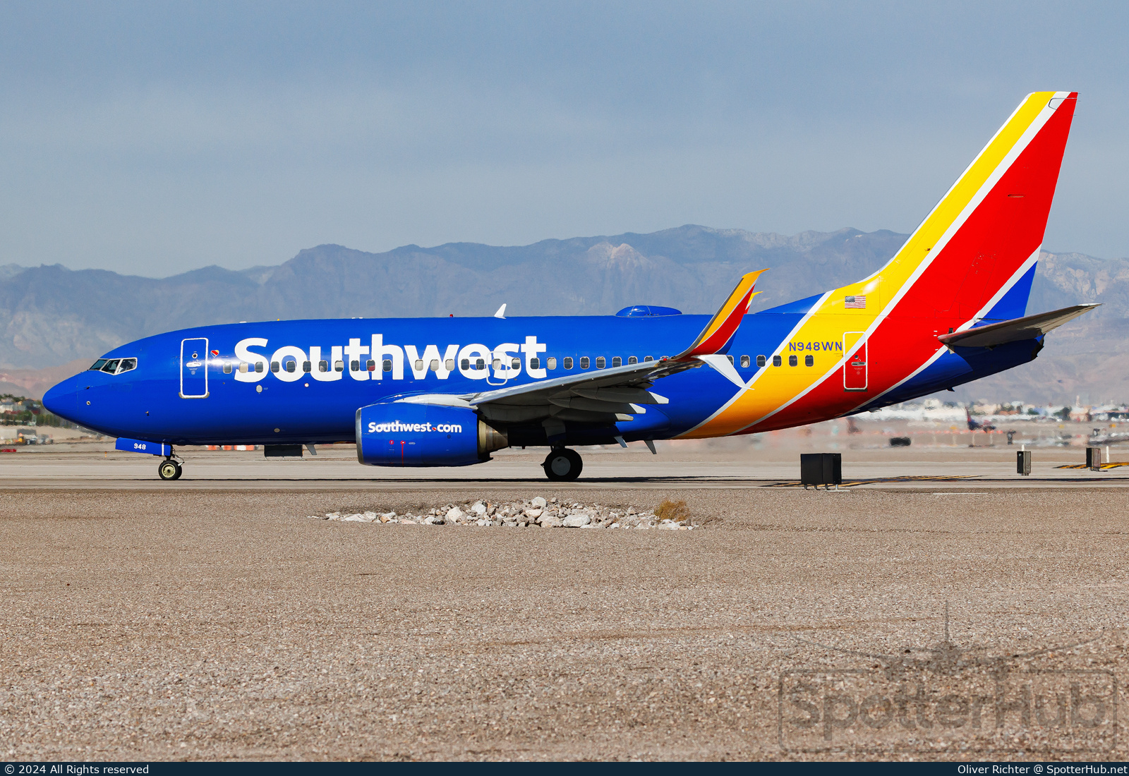 Photo of N948WN - Boeing 737-7H4 operated by Southwest Airlines