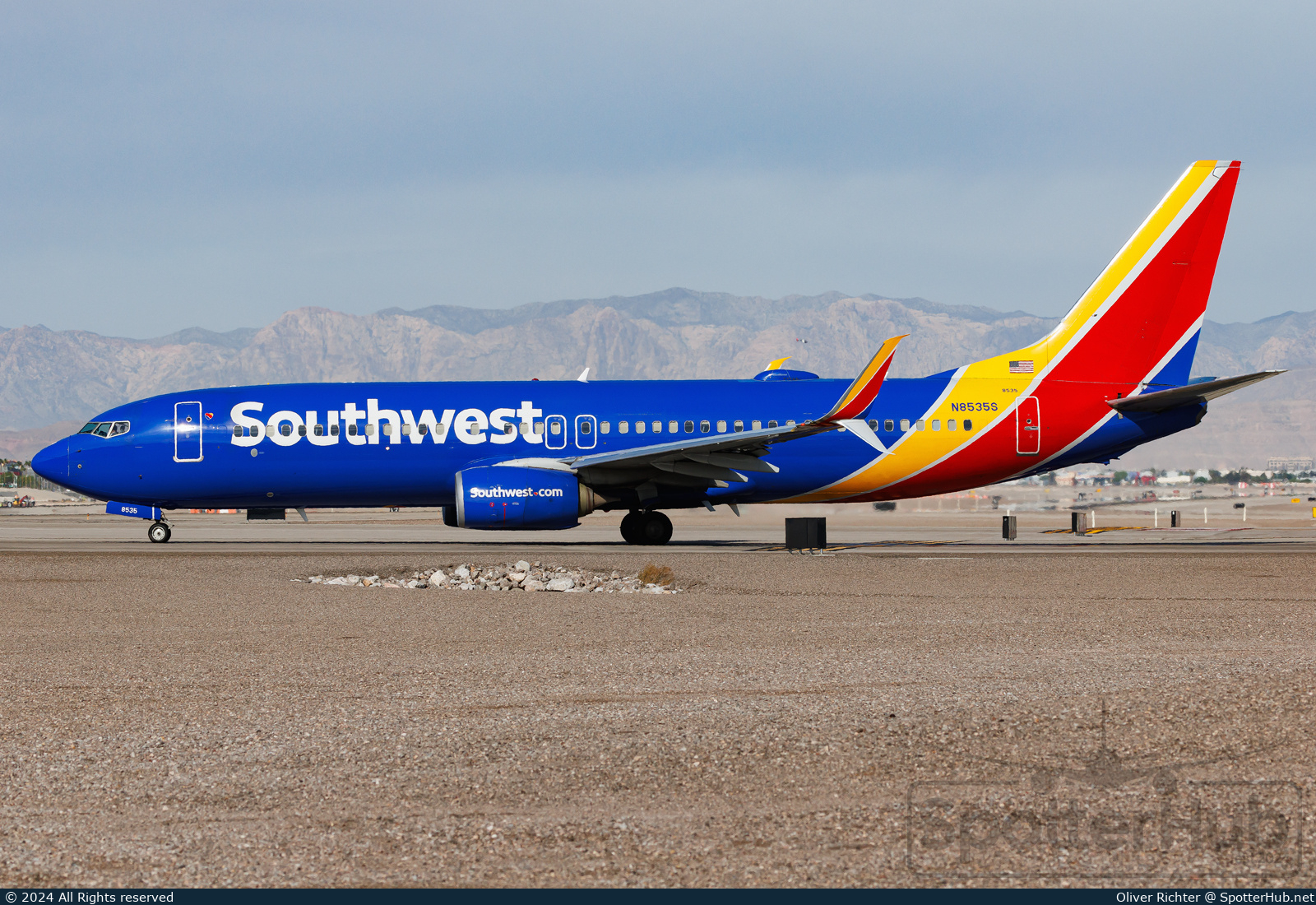 Photo of N8535S - Boeing 737-8H4 operated by Southwest Airlines