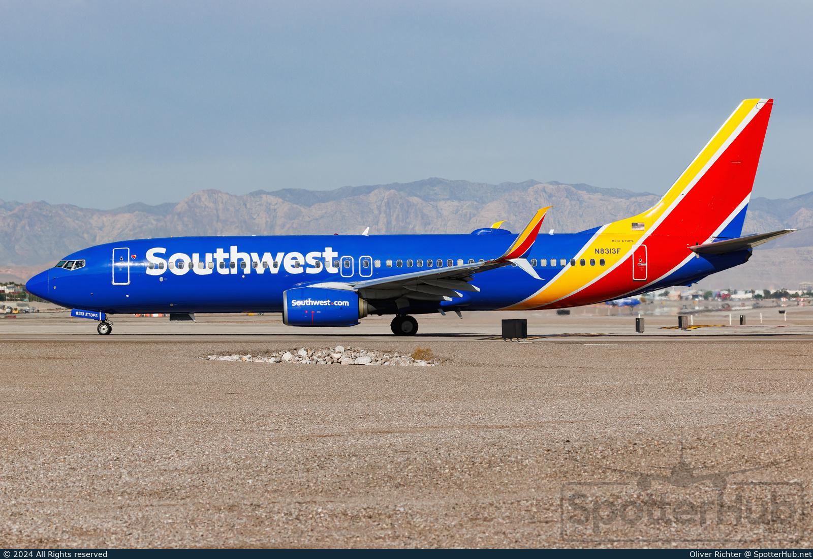 Photo of N8313F - Boeing 737-8H4 operated by Southwest Airlines