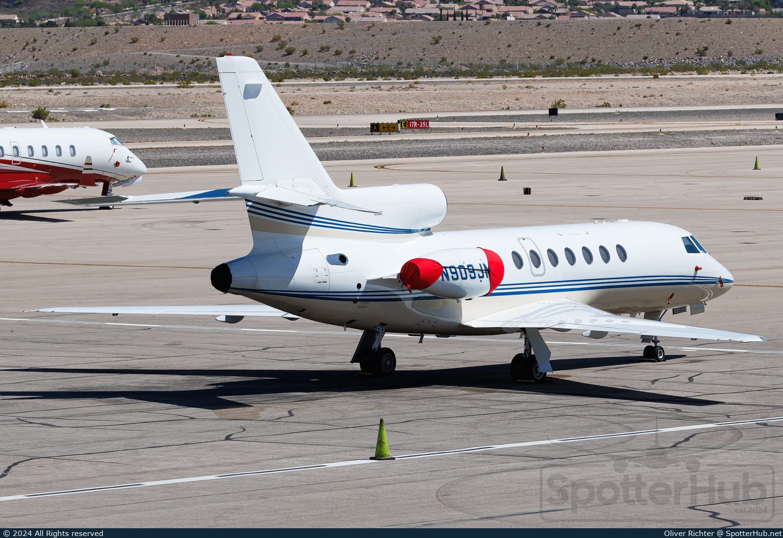 Photo of N909JM - Dassault Falcon 50EX operated by 999 Aviation