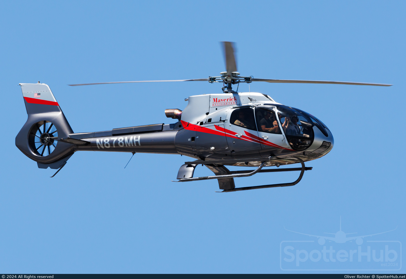 Photo of N878MH - Airbus Helicopters H130 operated by Maverick Helicopters