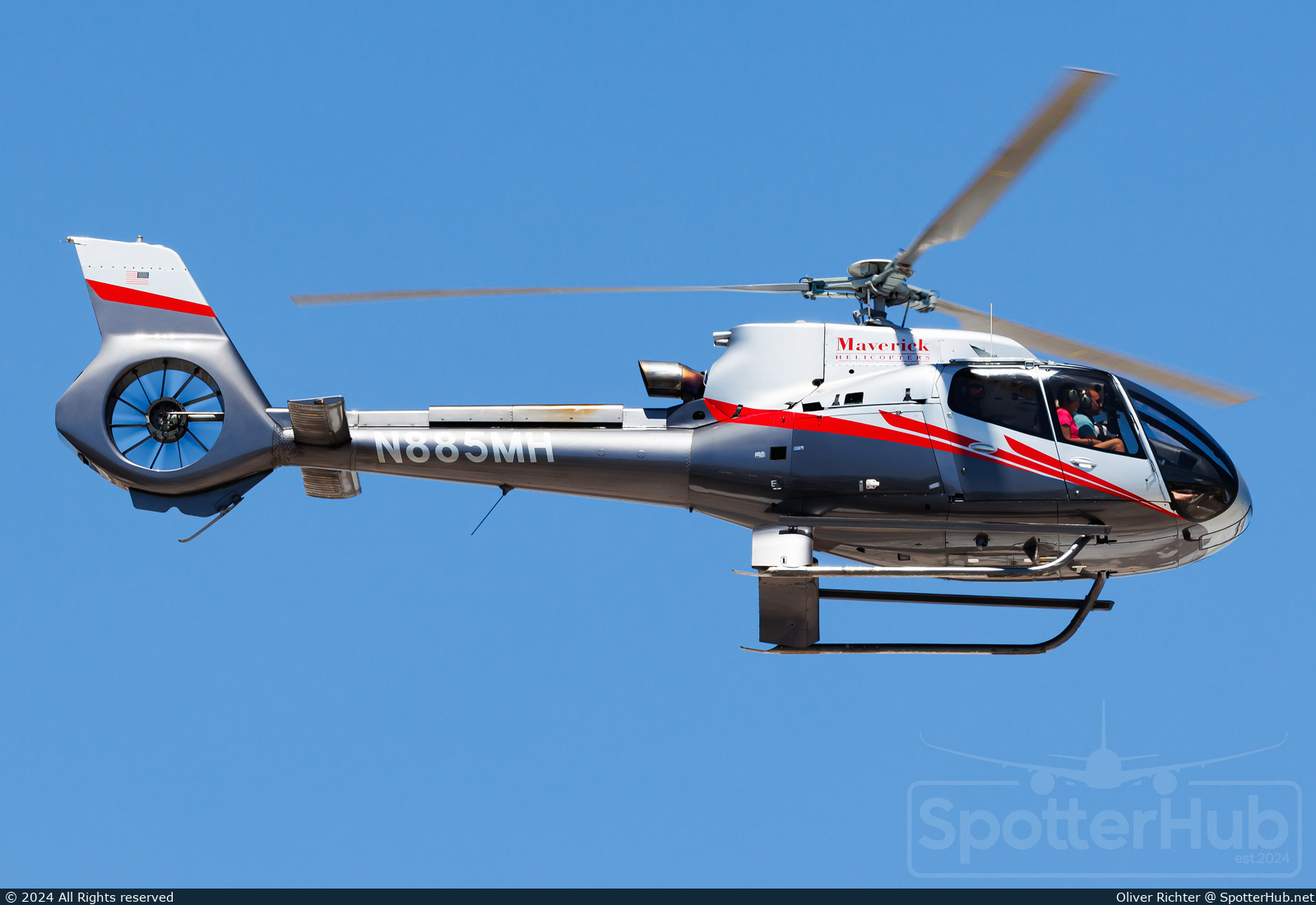 Photo of N885MH - Airbus Helicopters H130 operated by Maverick Helicopters