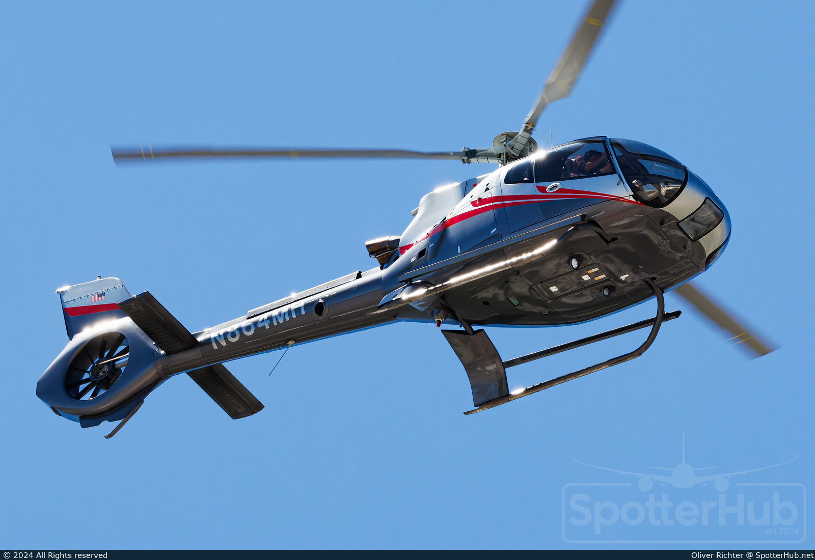 Photo of N864MH - Eurocopter EC130 B4 operated by Maverick Helicopters