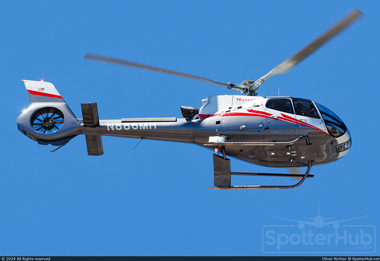 Photo of N886MH - Airbus Helicopters H130 operated by Maverick Helicopters