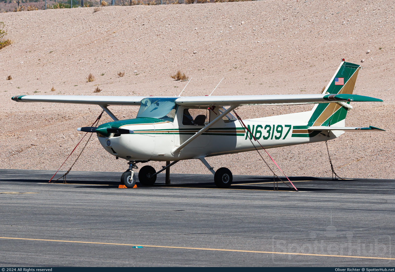 Photo of N63197 - Cessna 150M Commuter operated by Private