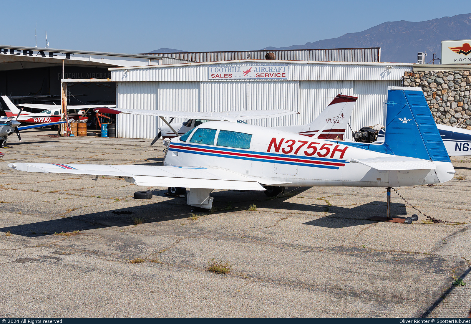 Photo of N3755H - Mooney M20J 201 operated by Private