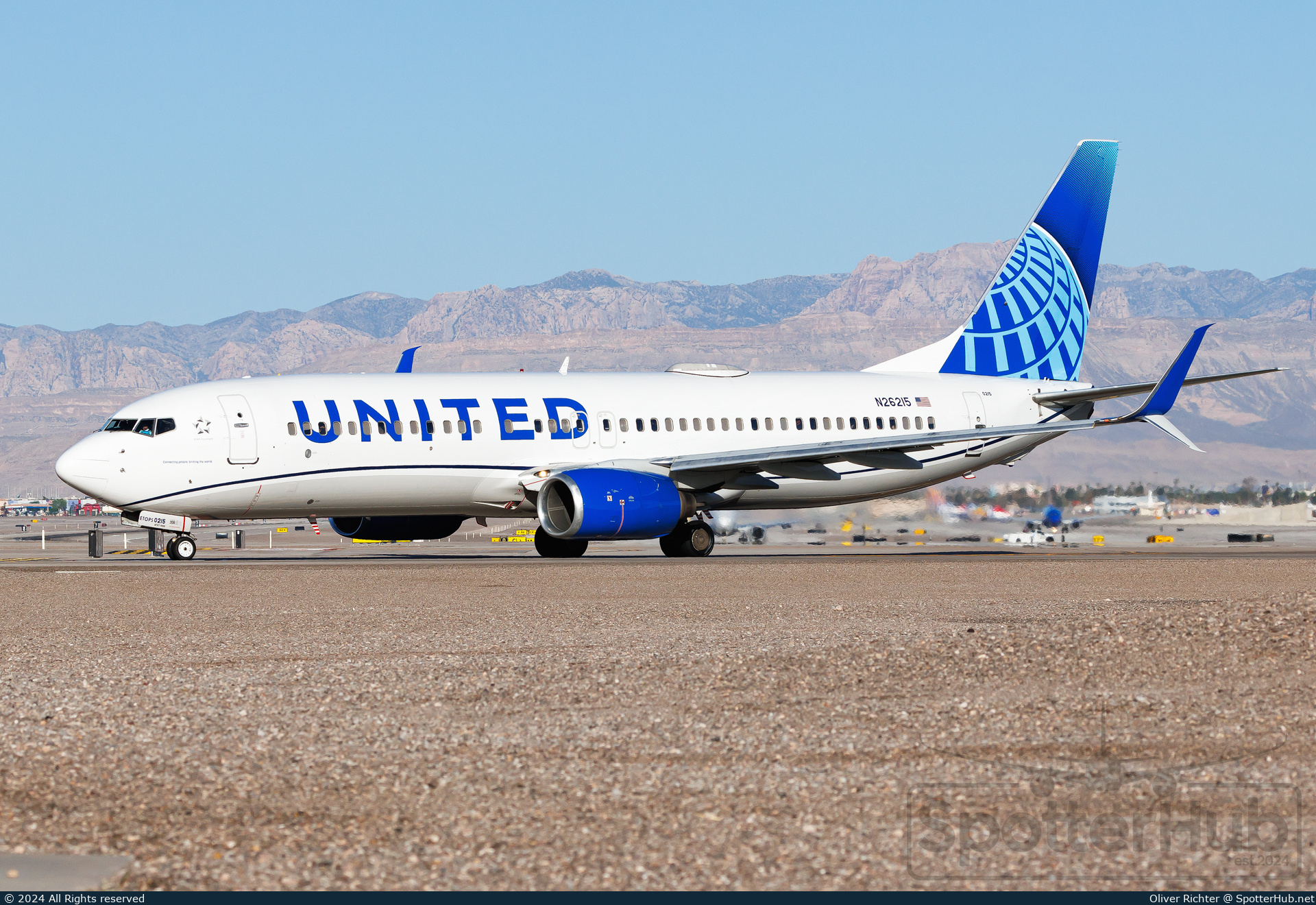 Photo of N26215 - Boeing 737-824 operated by United Airlines