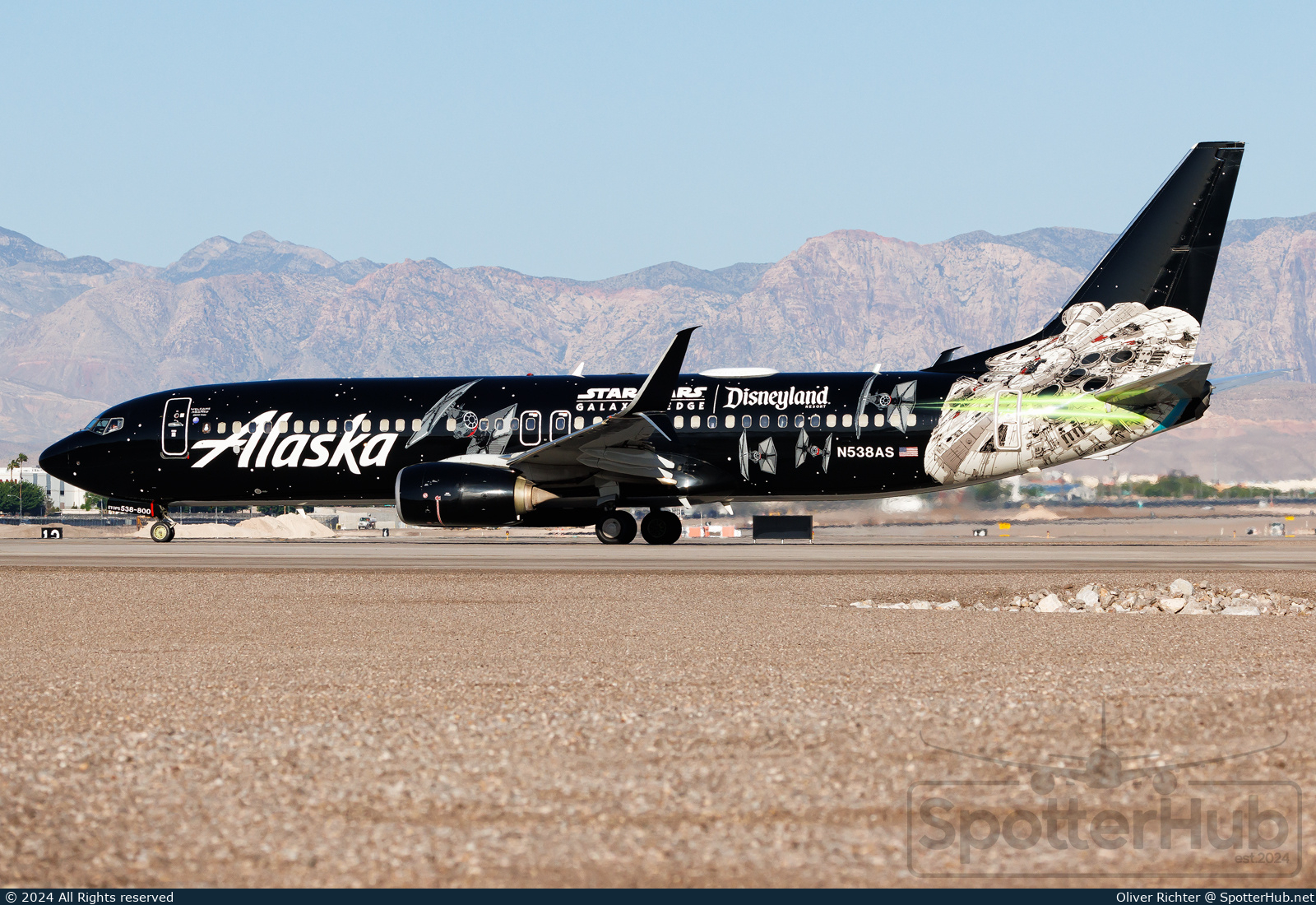 Photo of N538AS - Boeing 737-890 operated by Alaska Airlines
