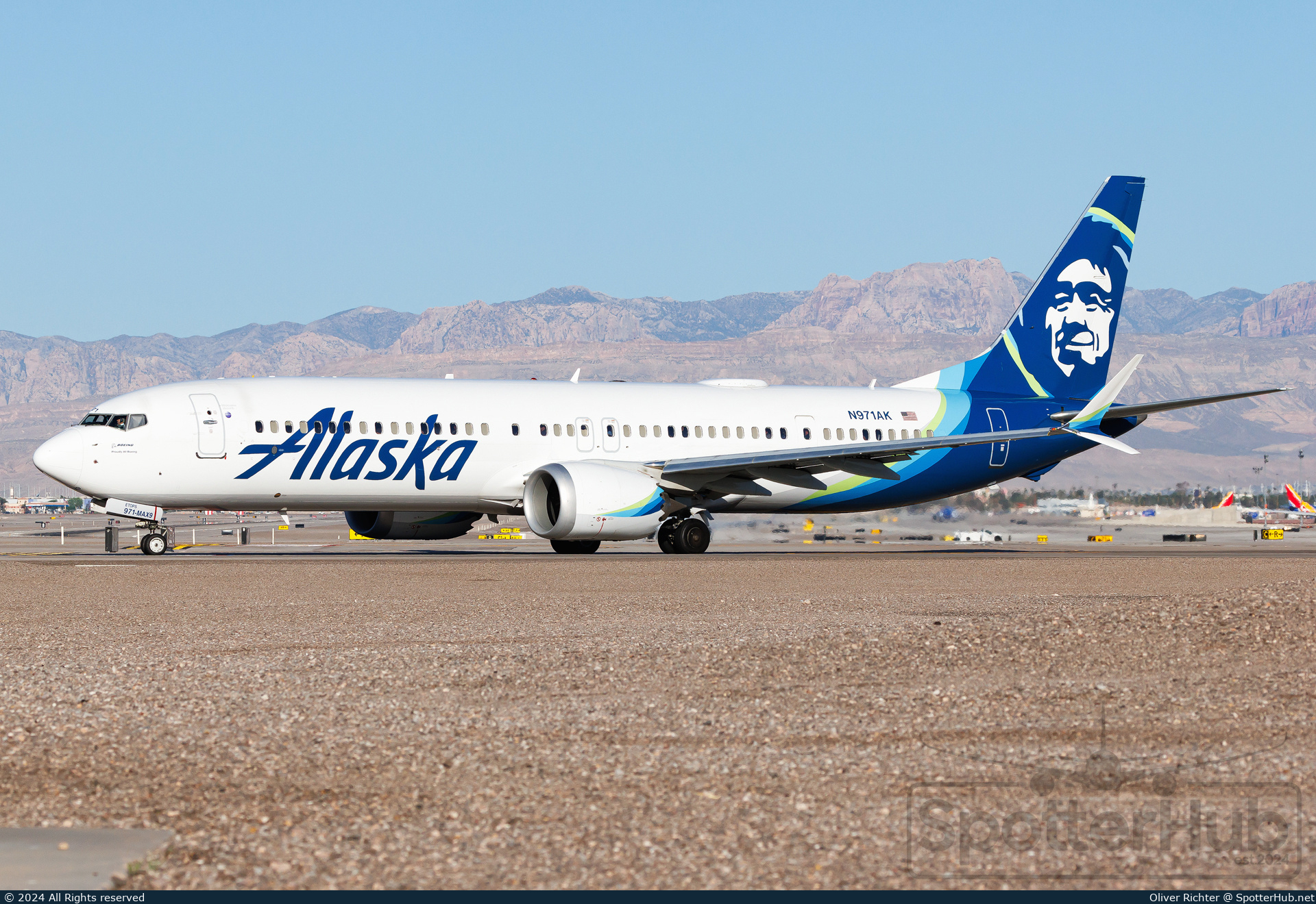 Photo of N971AK - Boeing 737 MAX 9 operated by Alaska Airlines