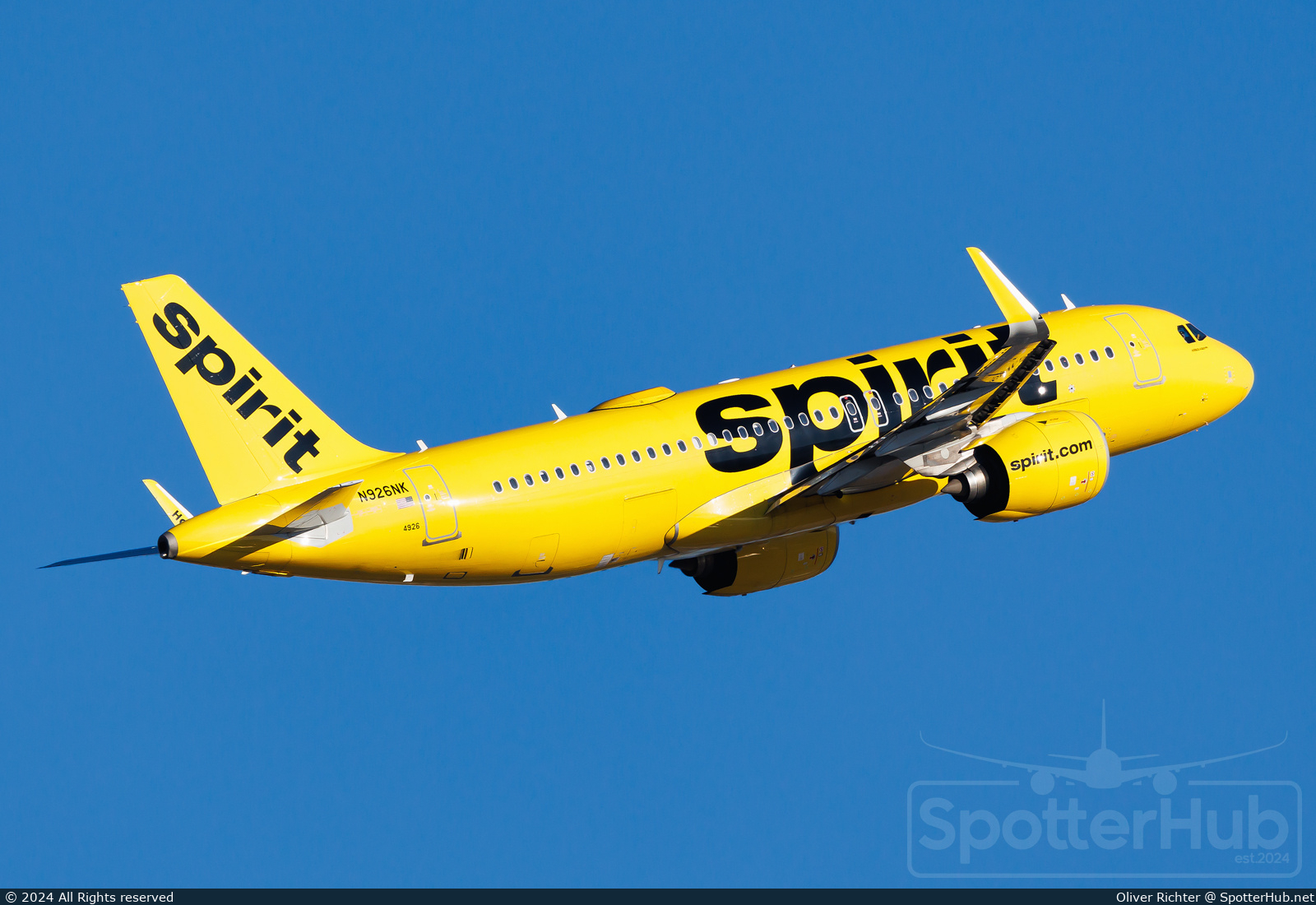 Photo of N926NK - Airbus A320-271N operated by Spirit Airlines