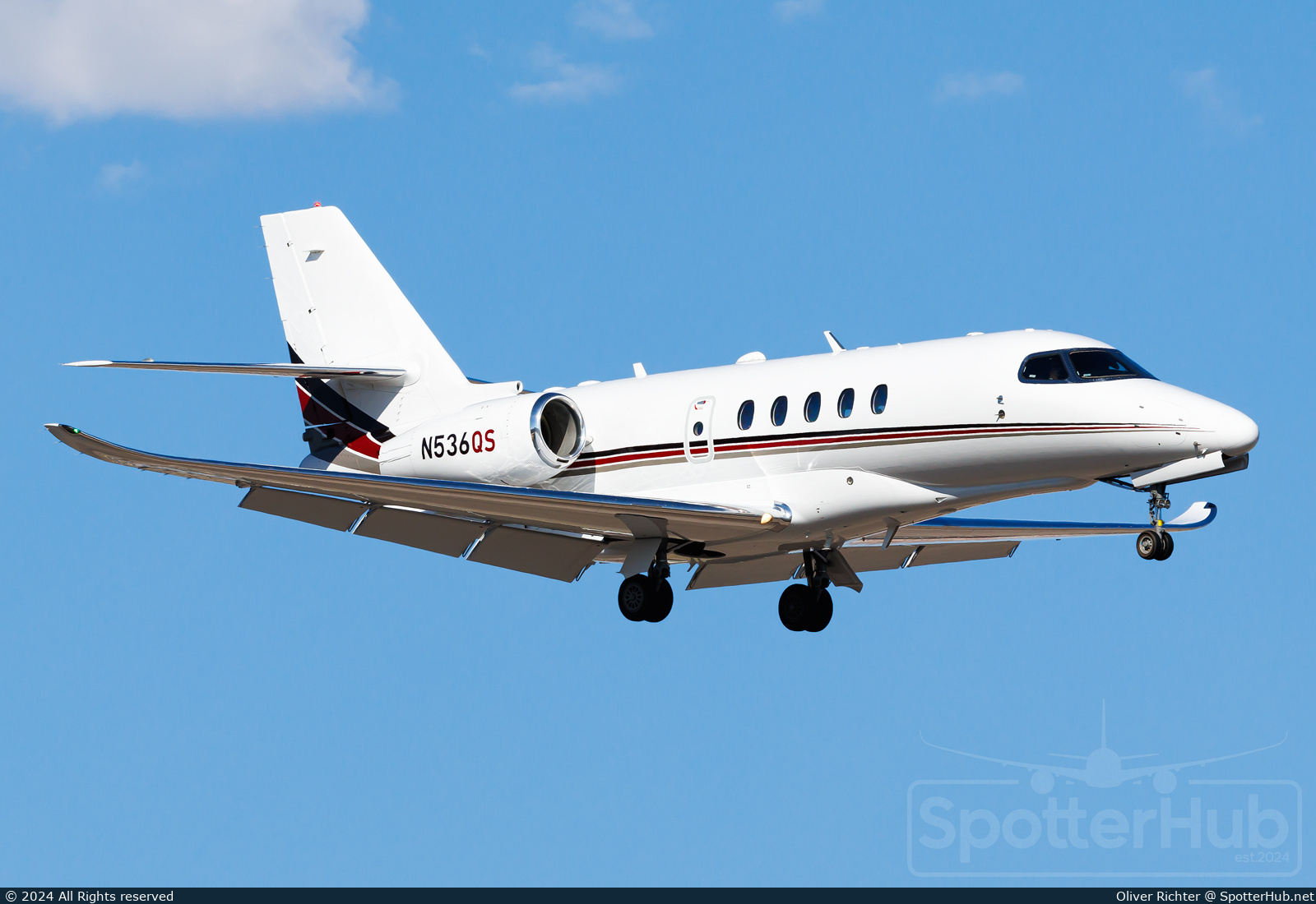 Photo of N536QS - Cessna 680A Citation Latitude operated by NetJets