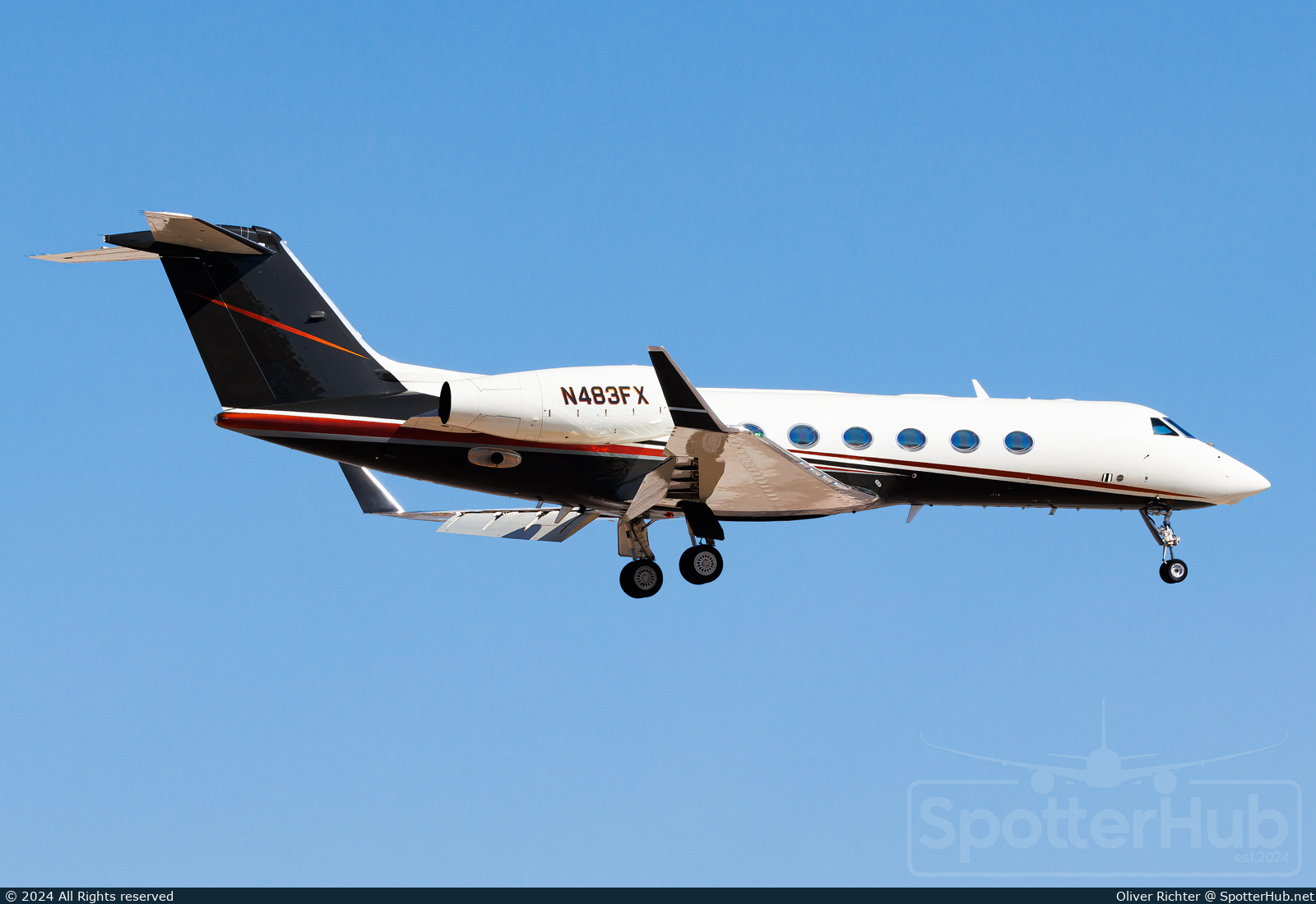 Photo of N483FX - Gulfstream GIV-X (G450) operated by Flexjet