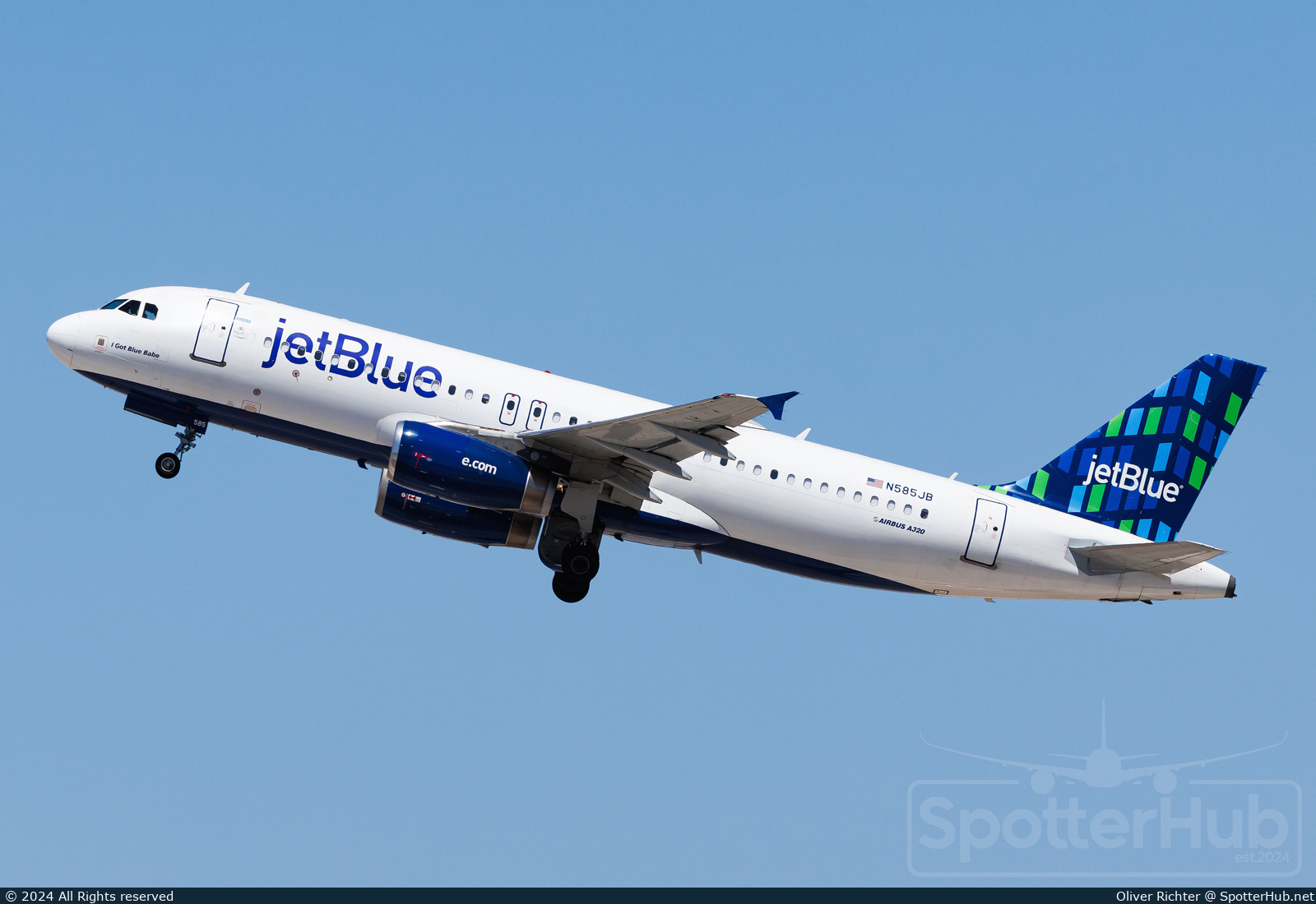 Photo of N585JB - Airbus A320-232 operated by jetBlue Airways