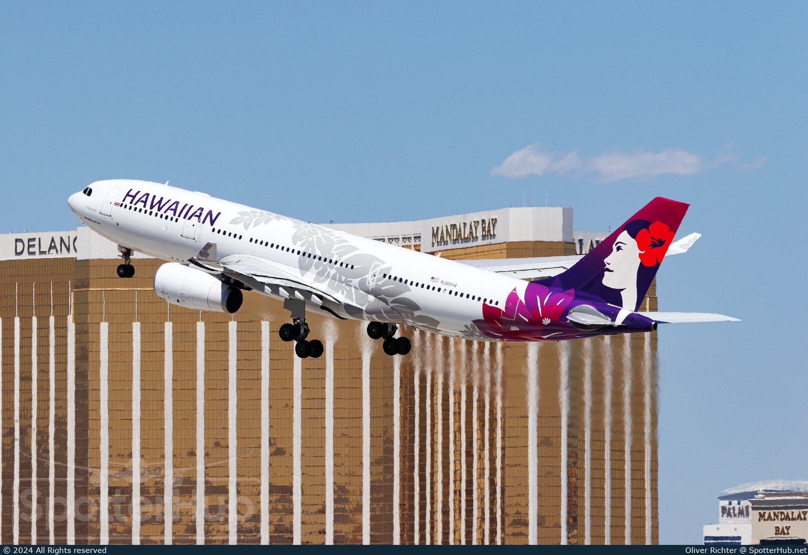 Photo of N386HA - Airbus A330-243 operated by Hawaiian Airlines