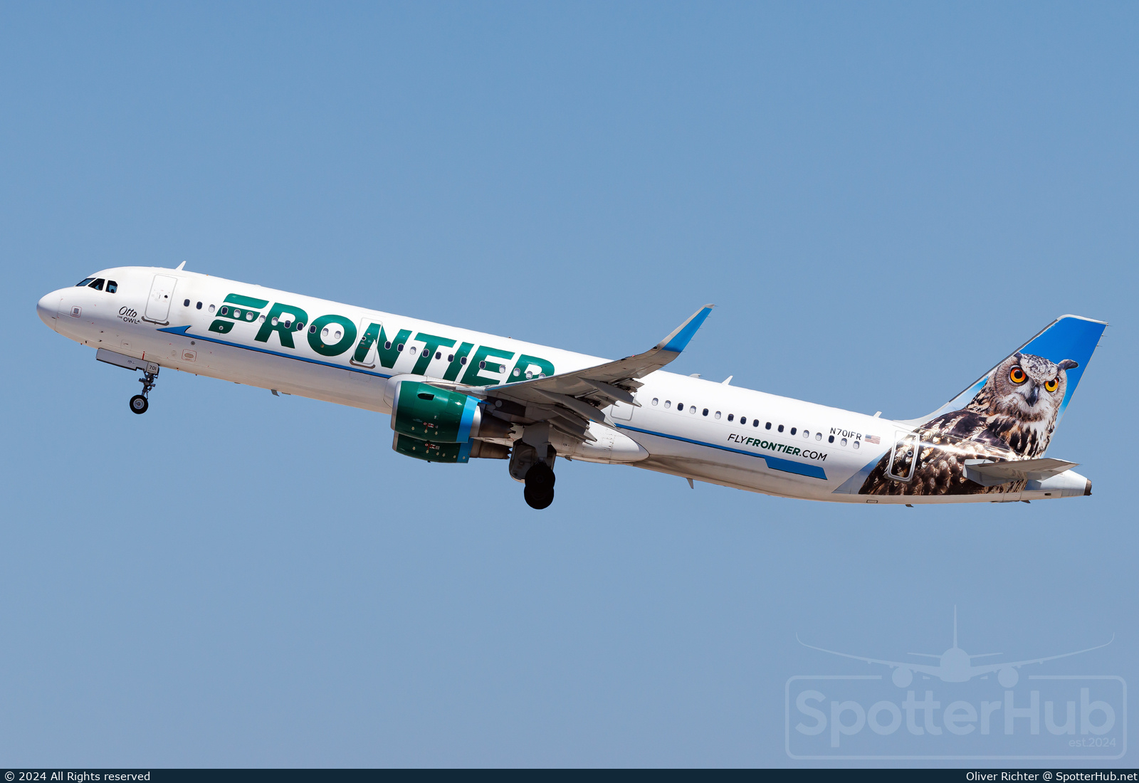 Photo of N701FR - Airbus A321-211 operated by Frontier Airlines