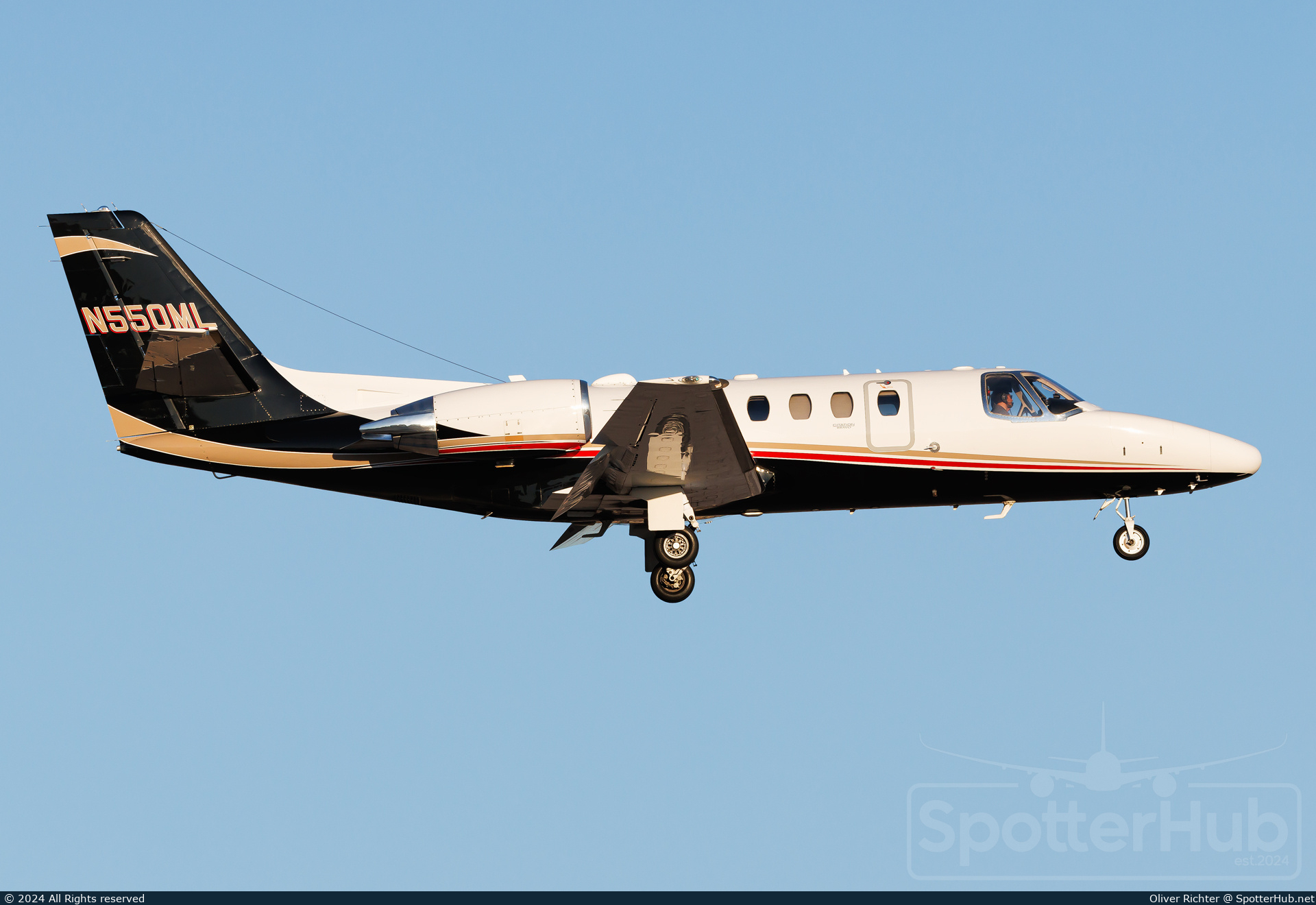 Photo of N550ML - Cessna 550B Citation Bravo operated by CSM Aviation