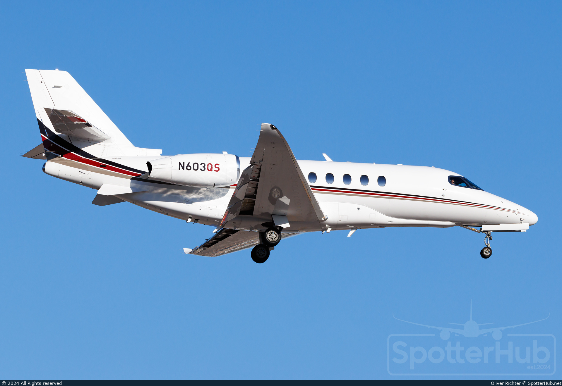Photo of N603QS - Cessna 680A Citation Latitude operated by NetJets