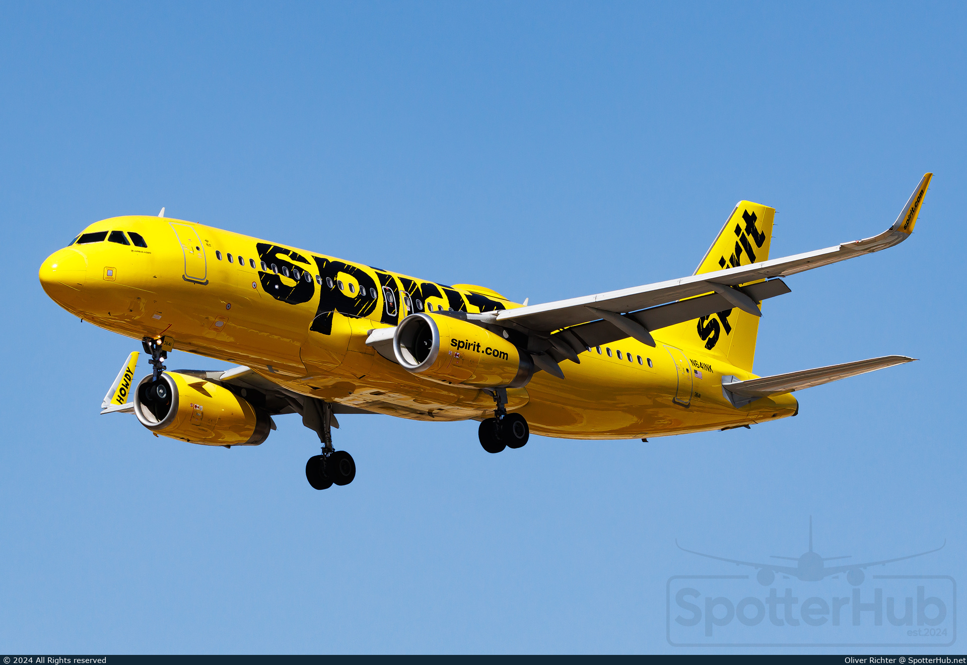 Photo of N641NK - Airbus A320-232 operated by Spirit Airlines